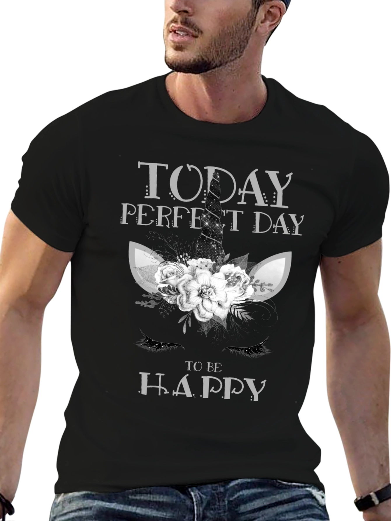 Today Perfect Day Unicorn Graphic T-Shirt
