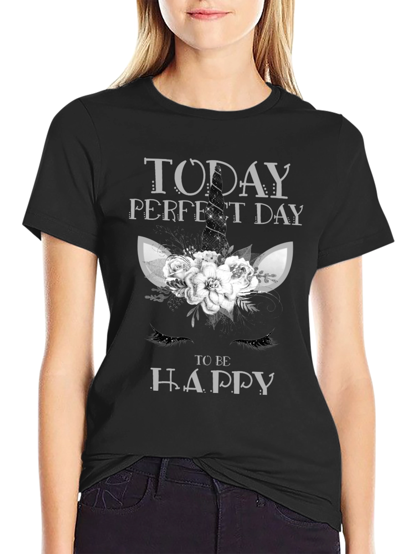 Today Perfect Day Unicorn Graphic T-Shirt