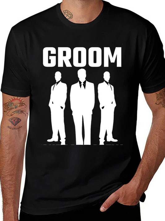 Groom & Groomsmen Graphic T-Shirt - Bachelor Party Tee