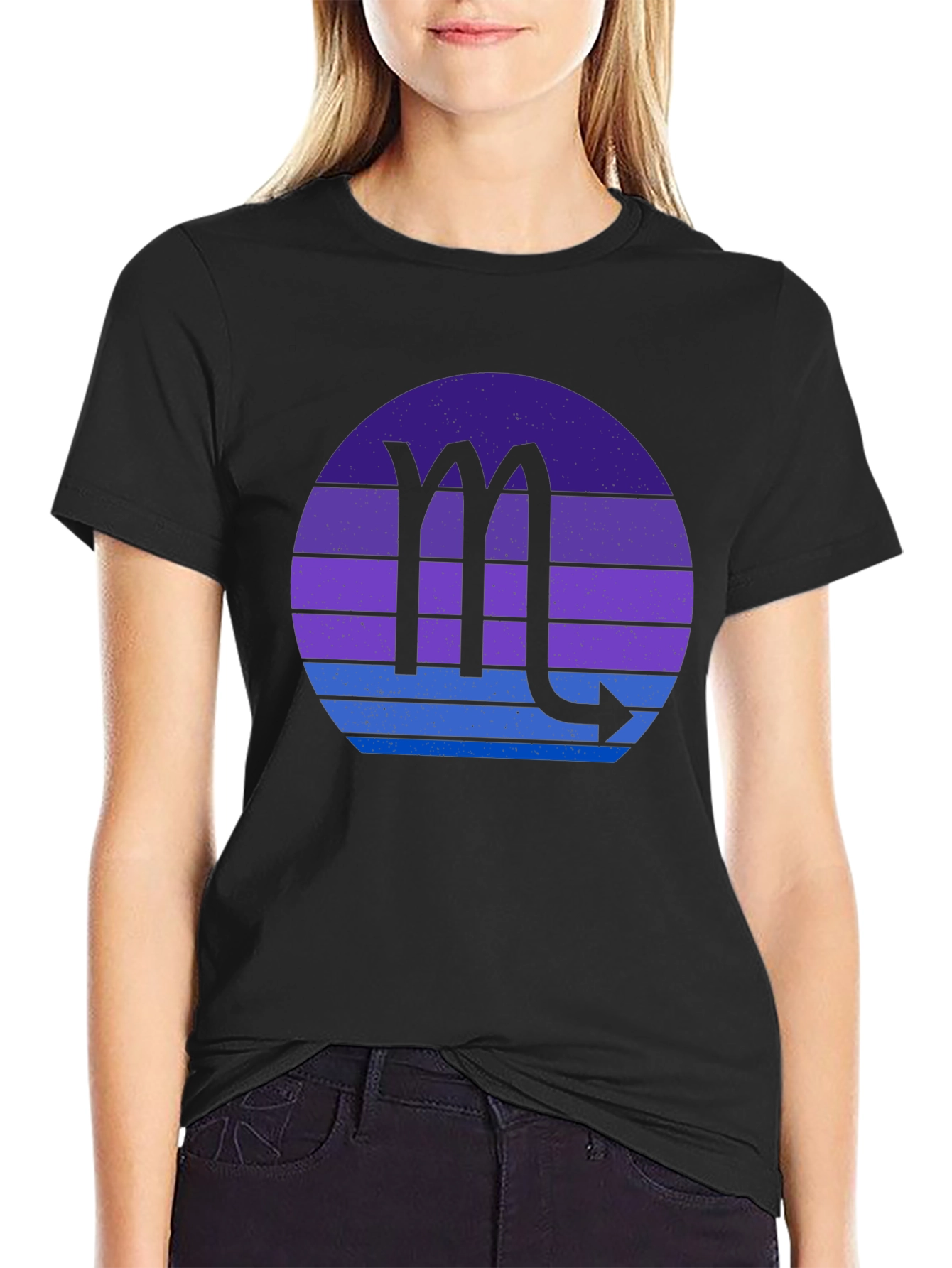 Scorpio Zodiac Sign Graphic T-Shirt