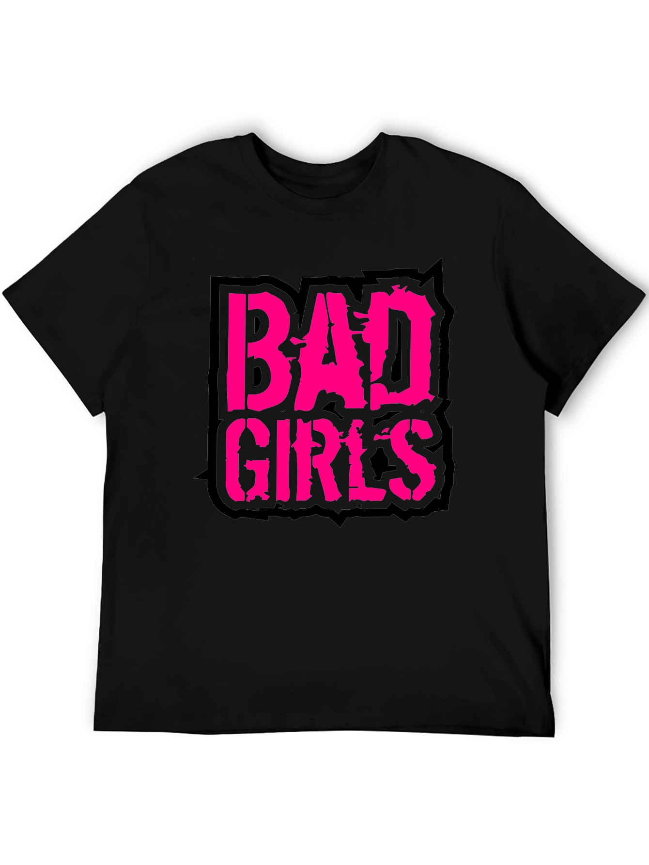 Bad Girls Graphic Tee - Edgy Style