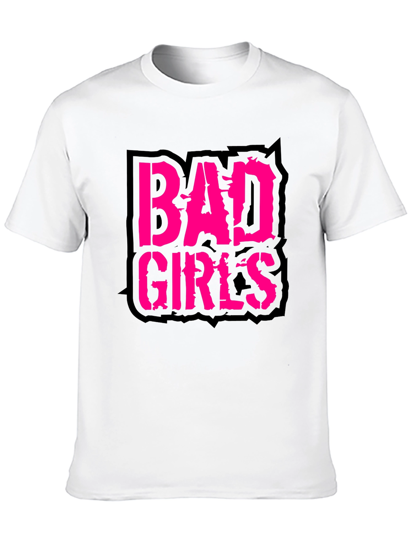Bad Girls Graphic Tee - Edgy Style