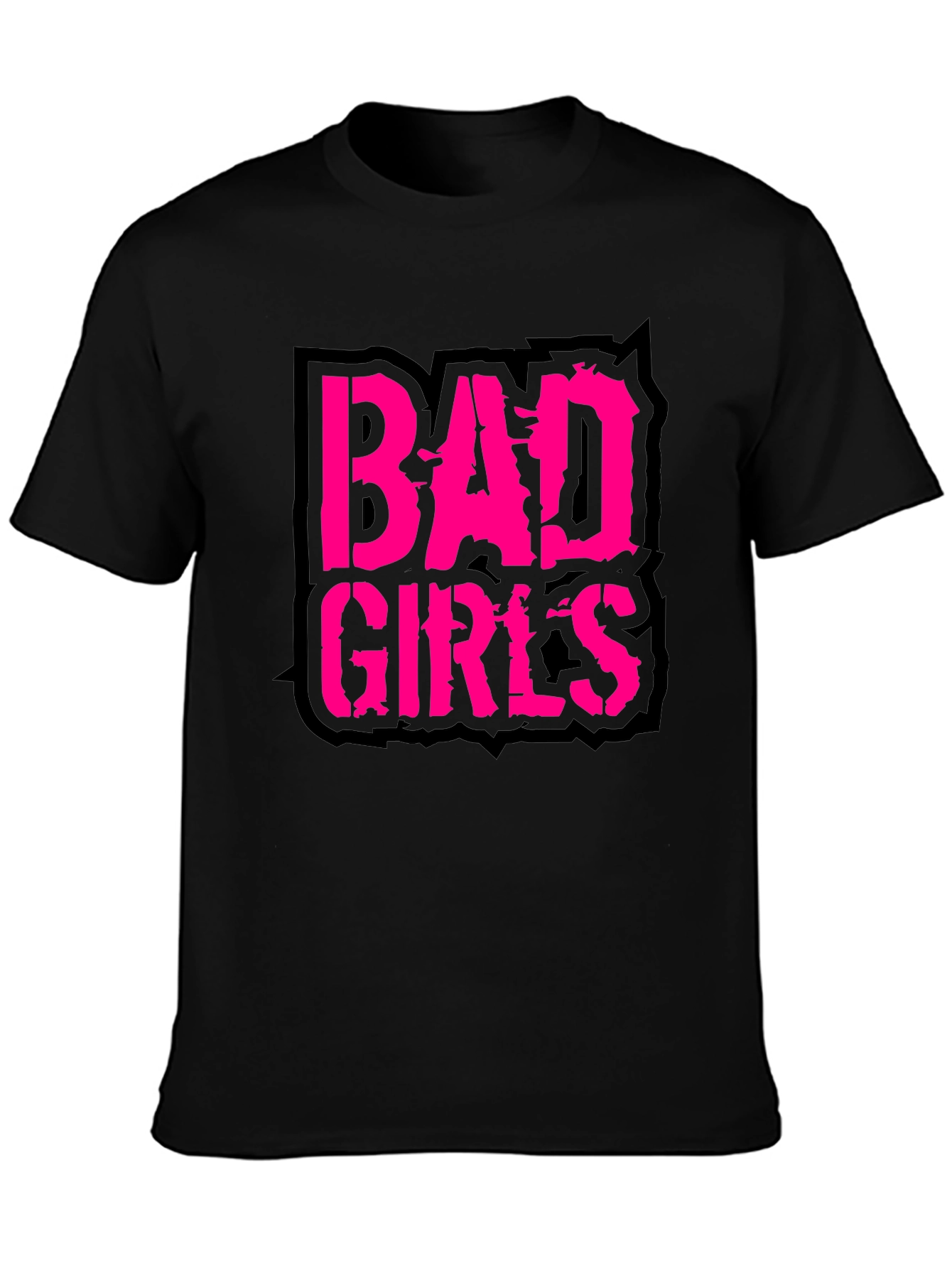 Bad Girls Graphic Tee - Edgy Style