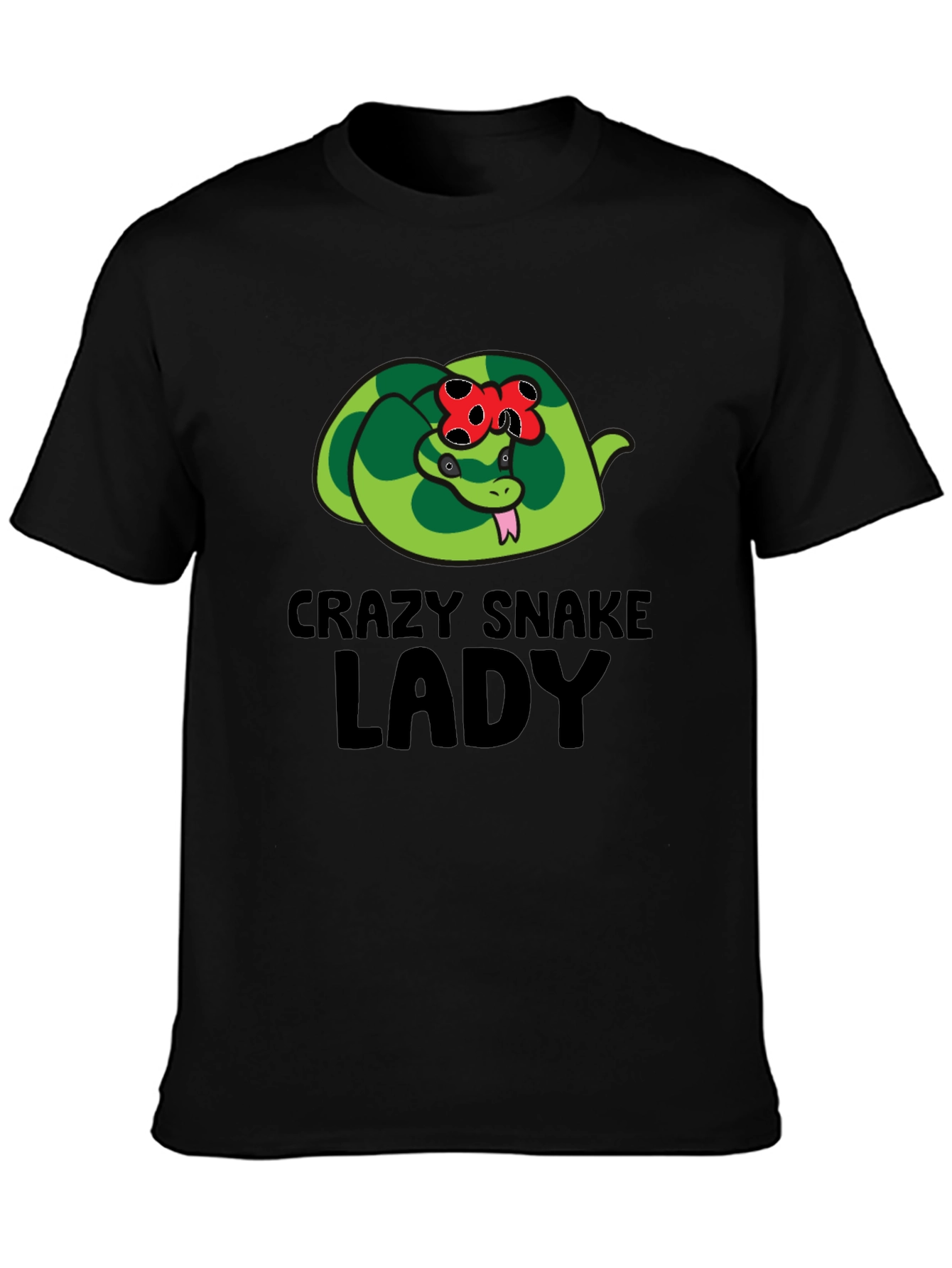 Crazy Snake Lady T-Shirt - Reptile Lover Tee