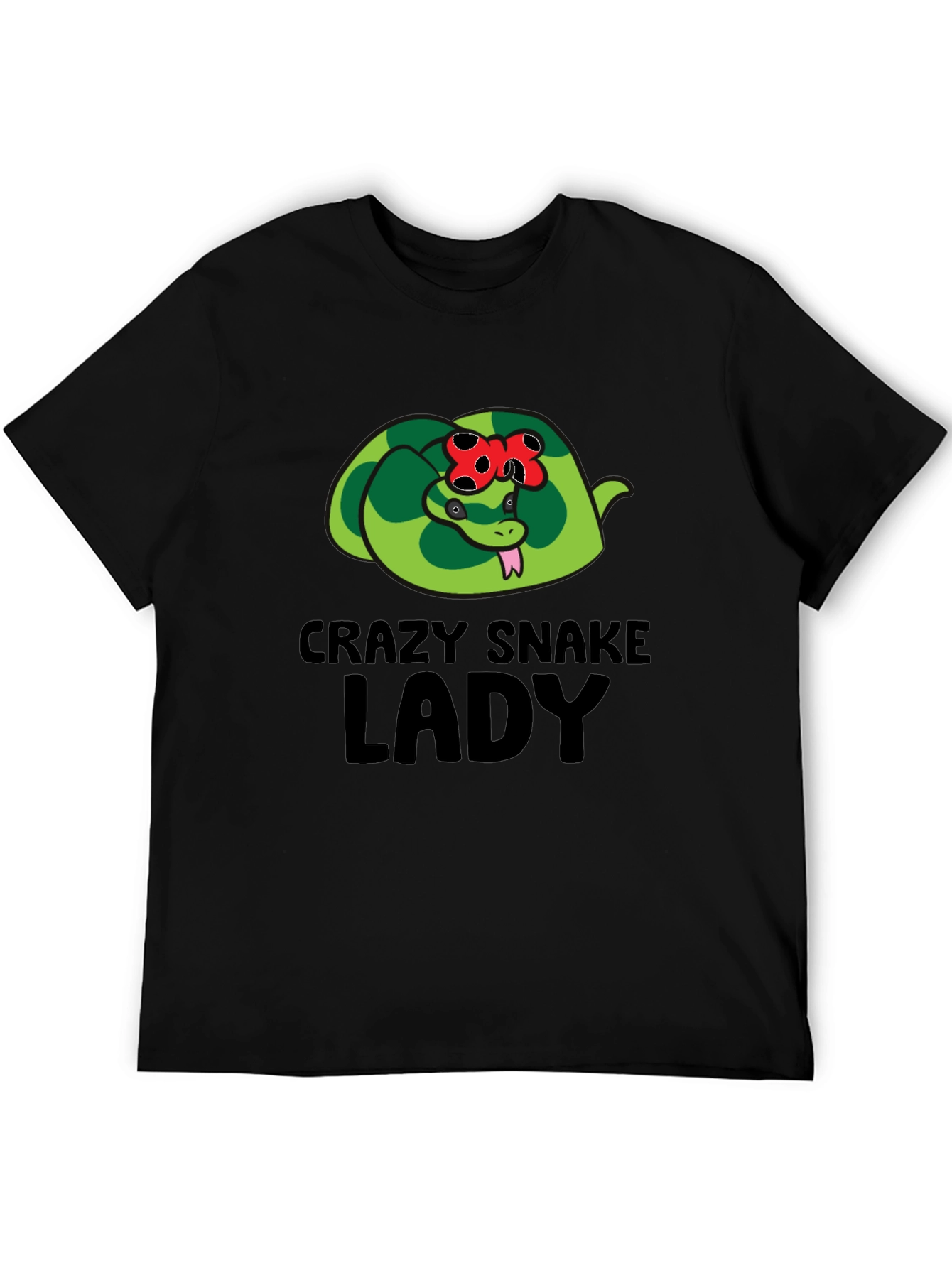 Crazy Snake Lady T-Shirt - Reptile Lover Tee