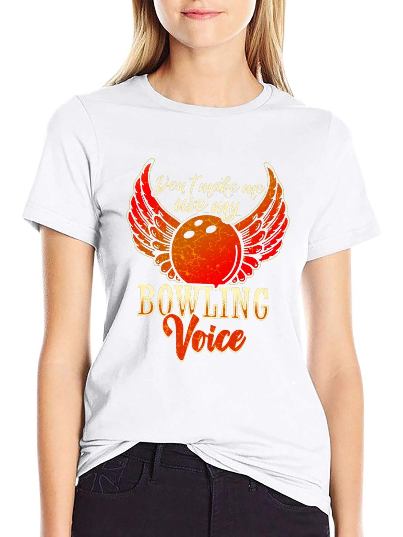 Bowling Voice Graphic T-Shirt