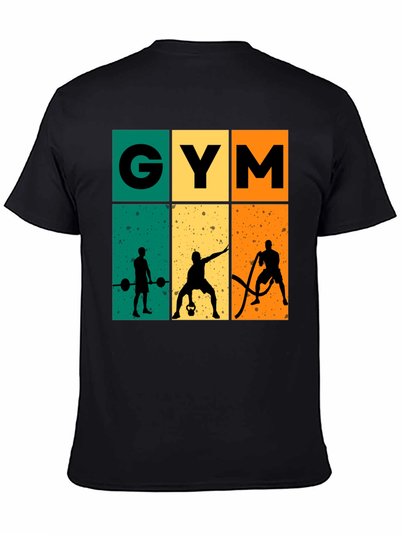 Retro Gym Workout T-Shirt - Bodybuilding Fitness Tee