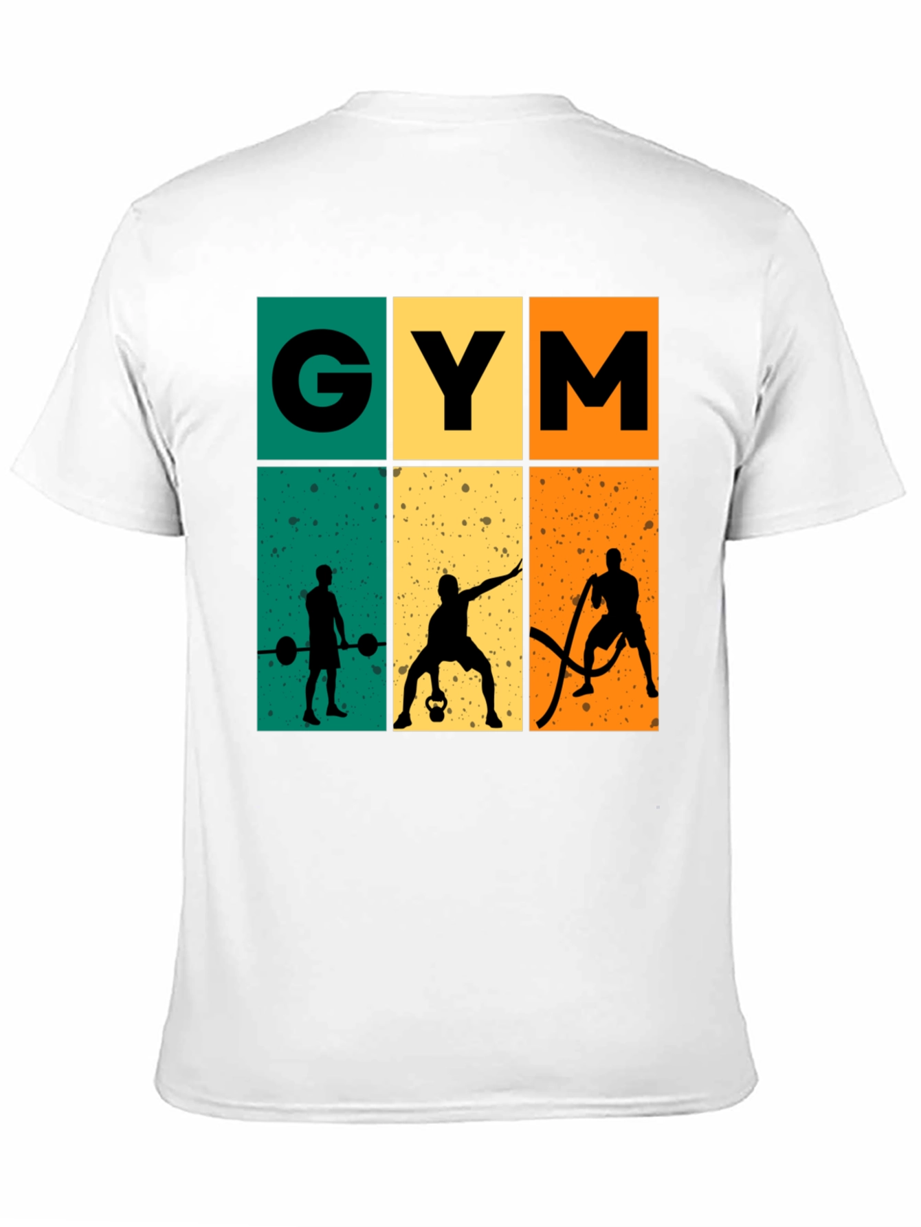 Retro Gym Workout T-Shirt - Bodybuilding Fitness Tee