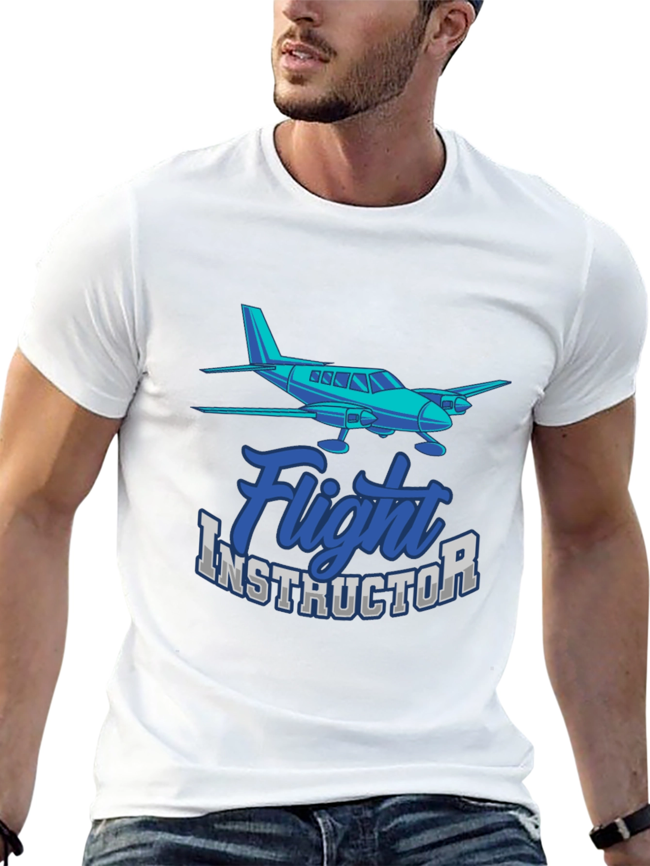 Flight Instructor Graphic T-Shirt