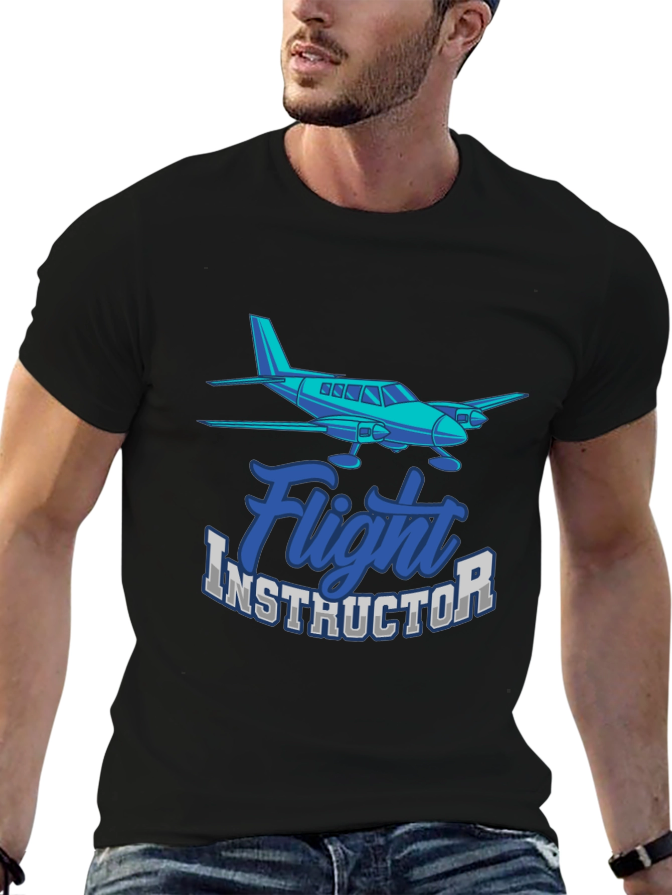 Flight Instructor Graphic T-Shirt