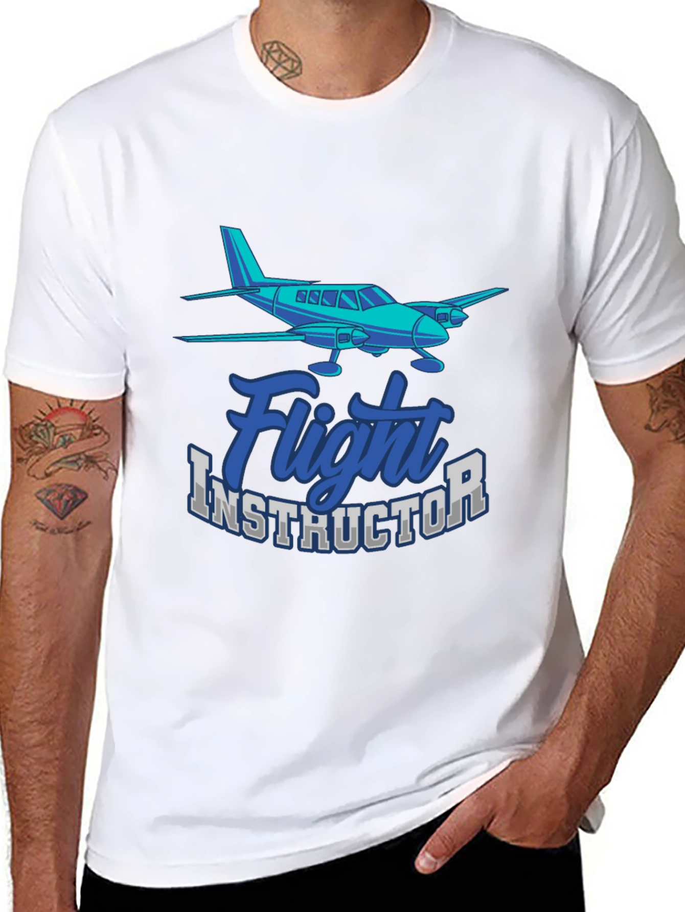 Flight Instructor Graphic T-Shirt