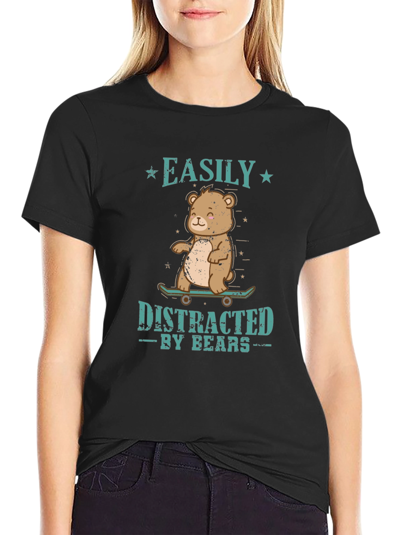 Easily Distracted By Bears T-Shirt