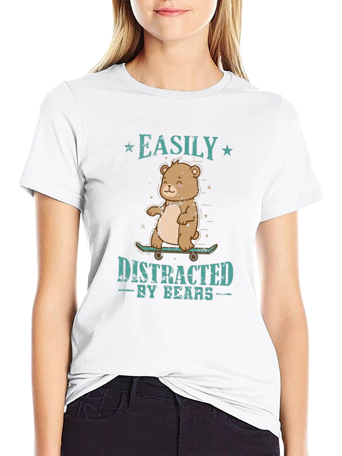 Easily Distracted By Bears T-Shirt