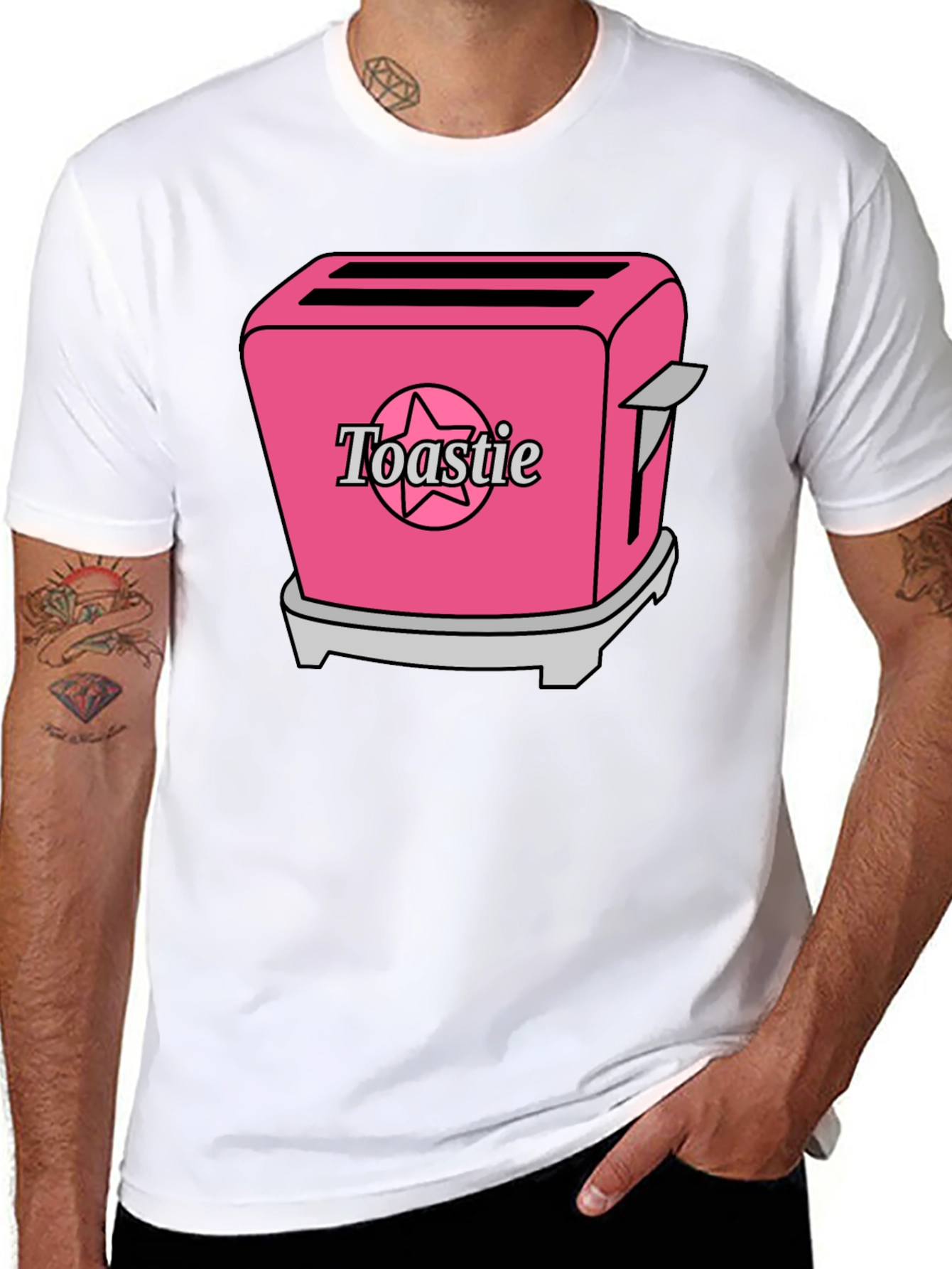 Toastie T-Shirt - Fun Foodie Graphic Tee