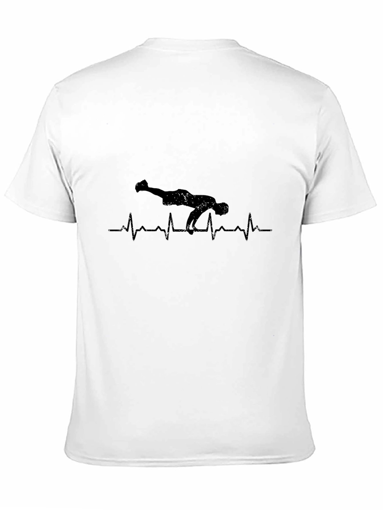 Breakdance Heartbeat T-Shirt - Black