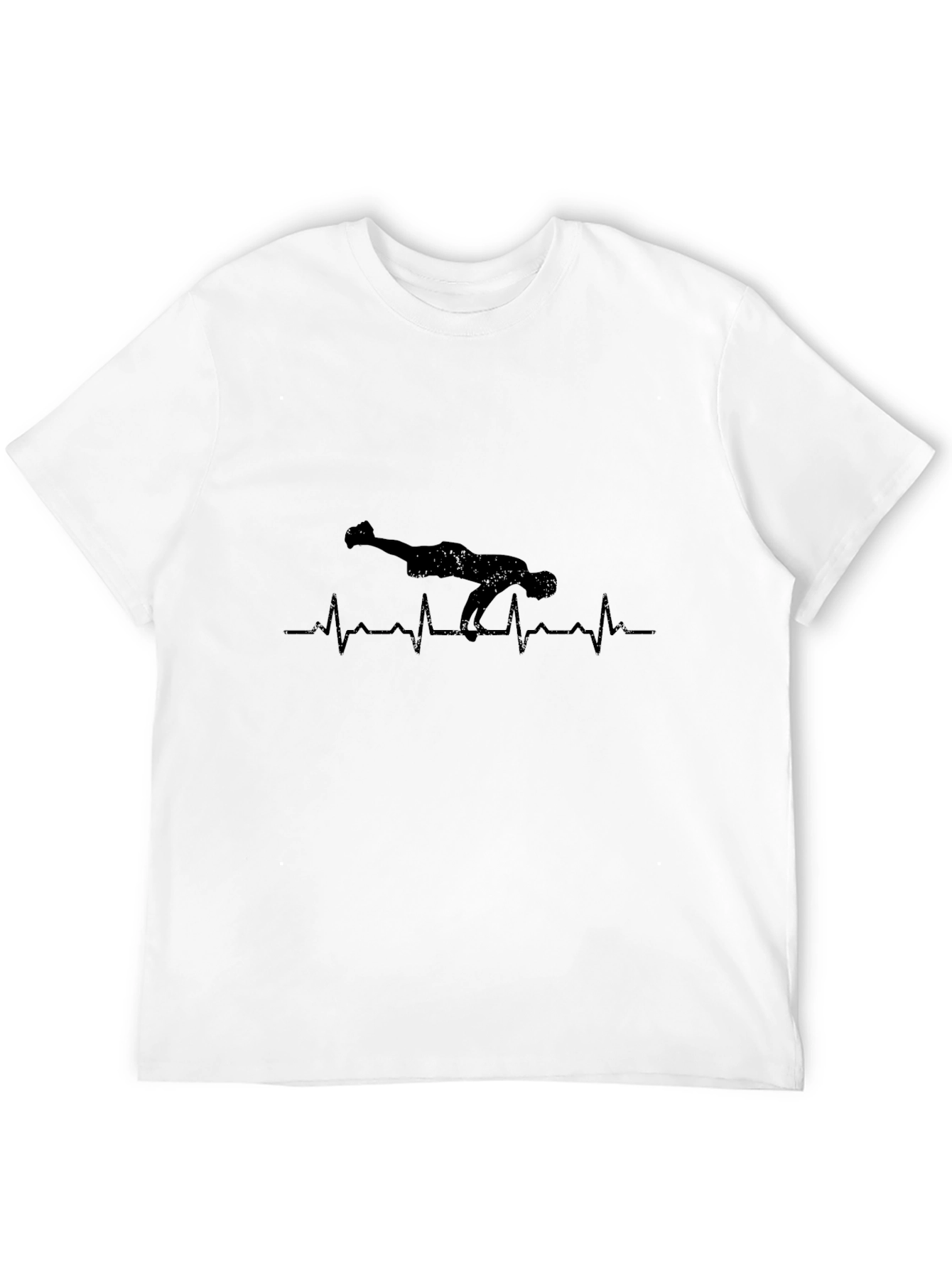 Breakdance Heartbeat T-Shirt - Black