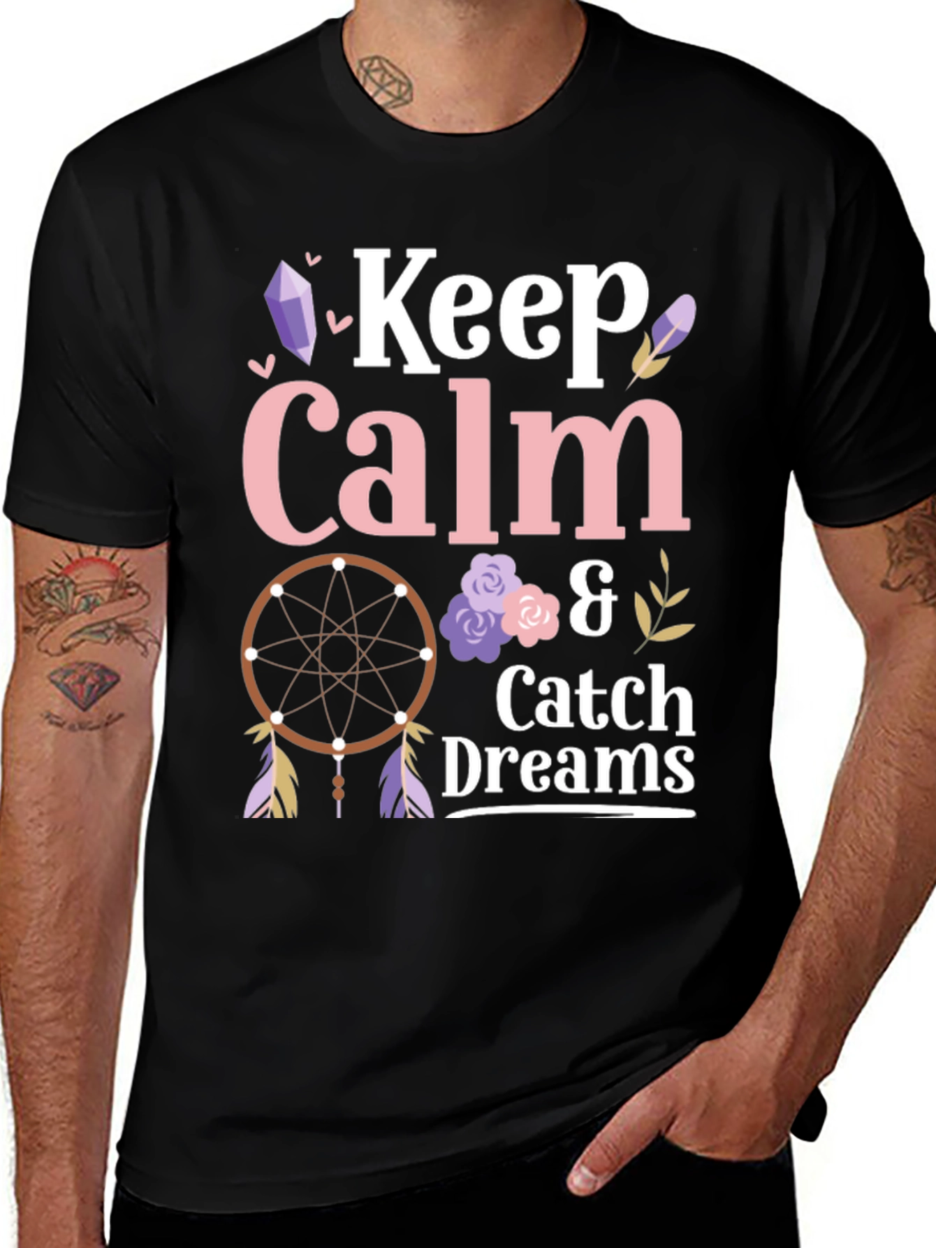 Keep Calm and Catch Dreams T-Shirt