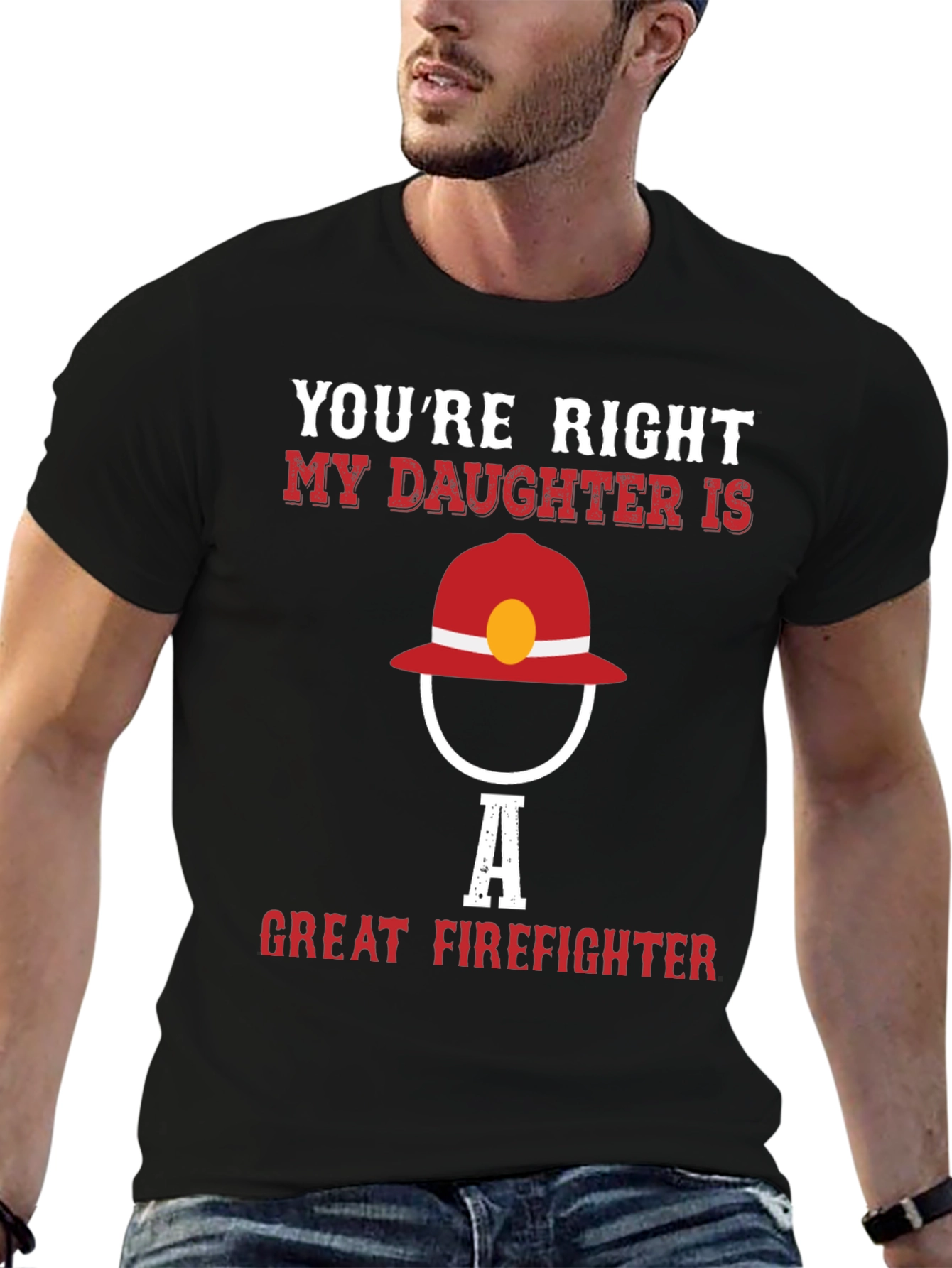 My Daughter is a Great Firefighter T-Shirt