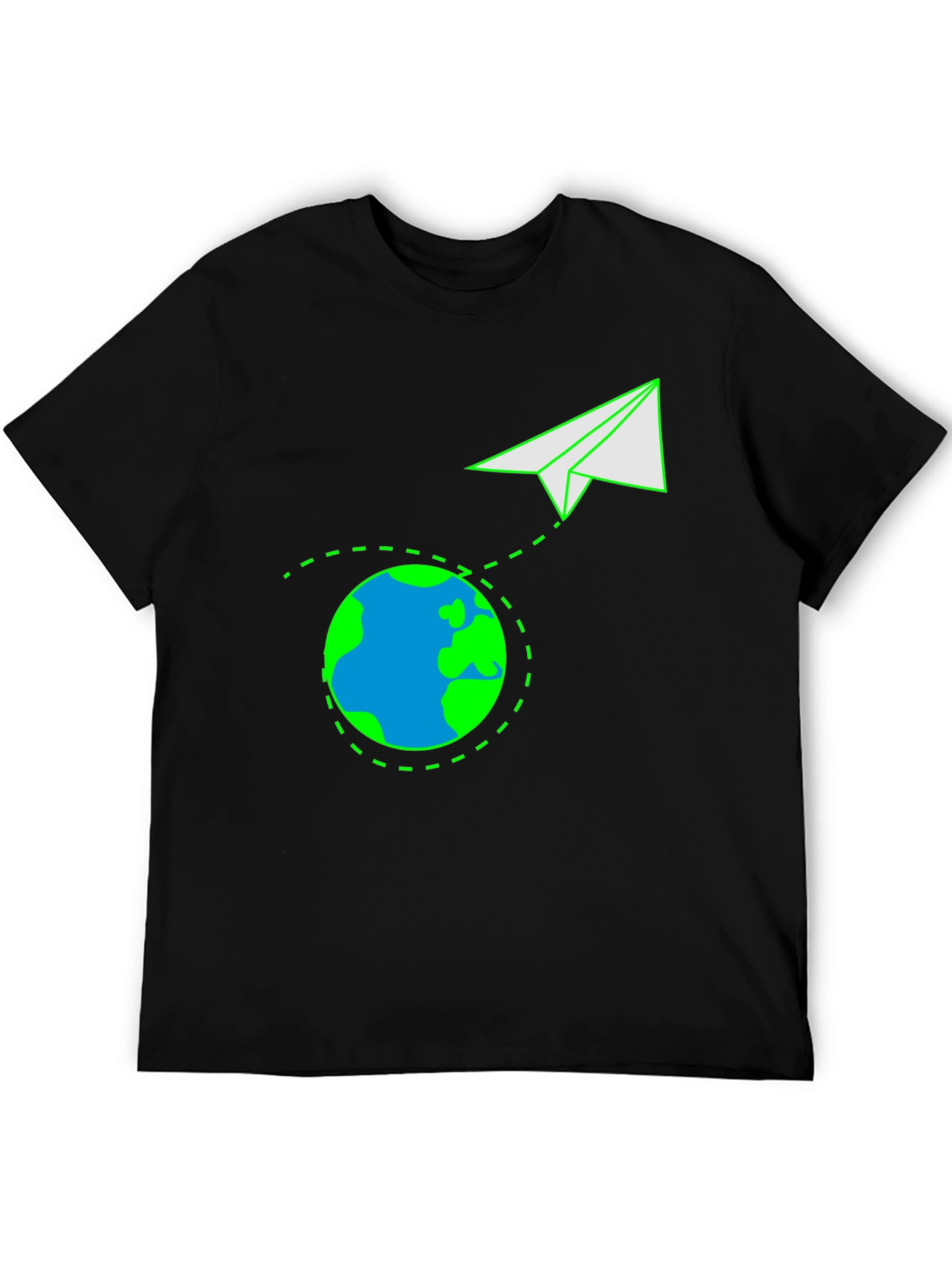 Around the World Paper Airplane T-Shirt