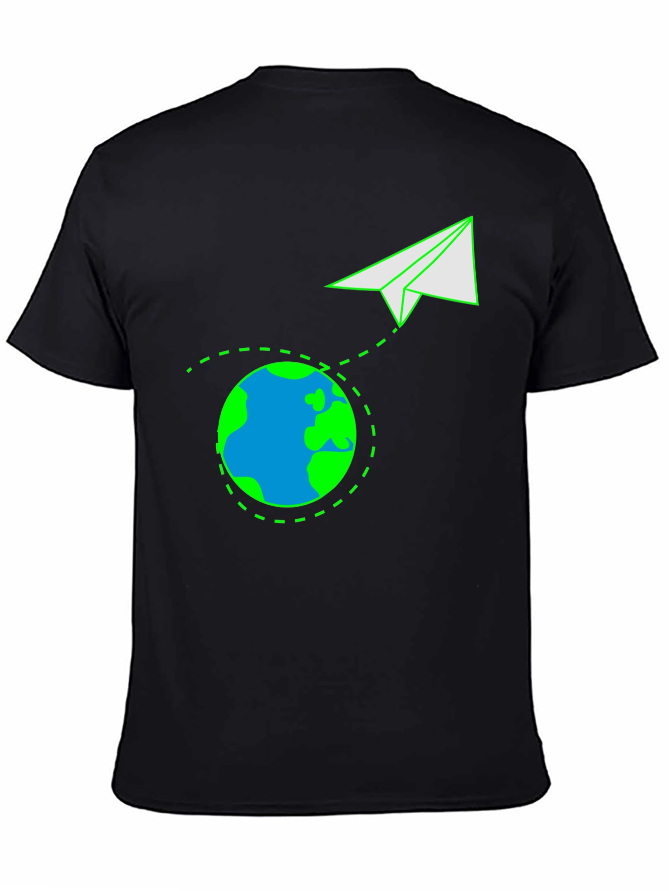 Around the World Paper Airplane T-Shirt