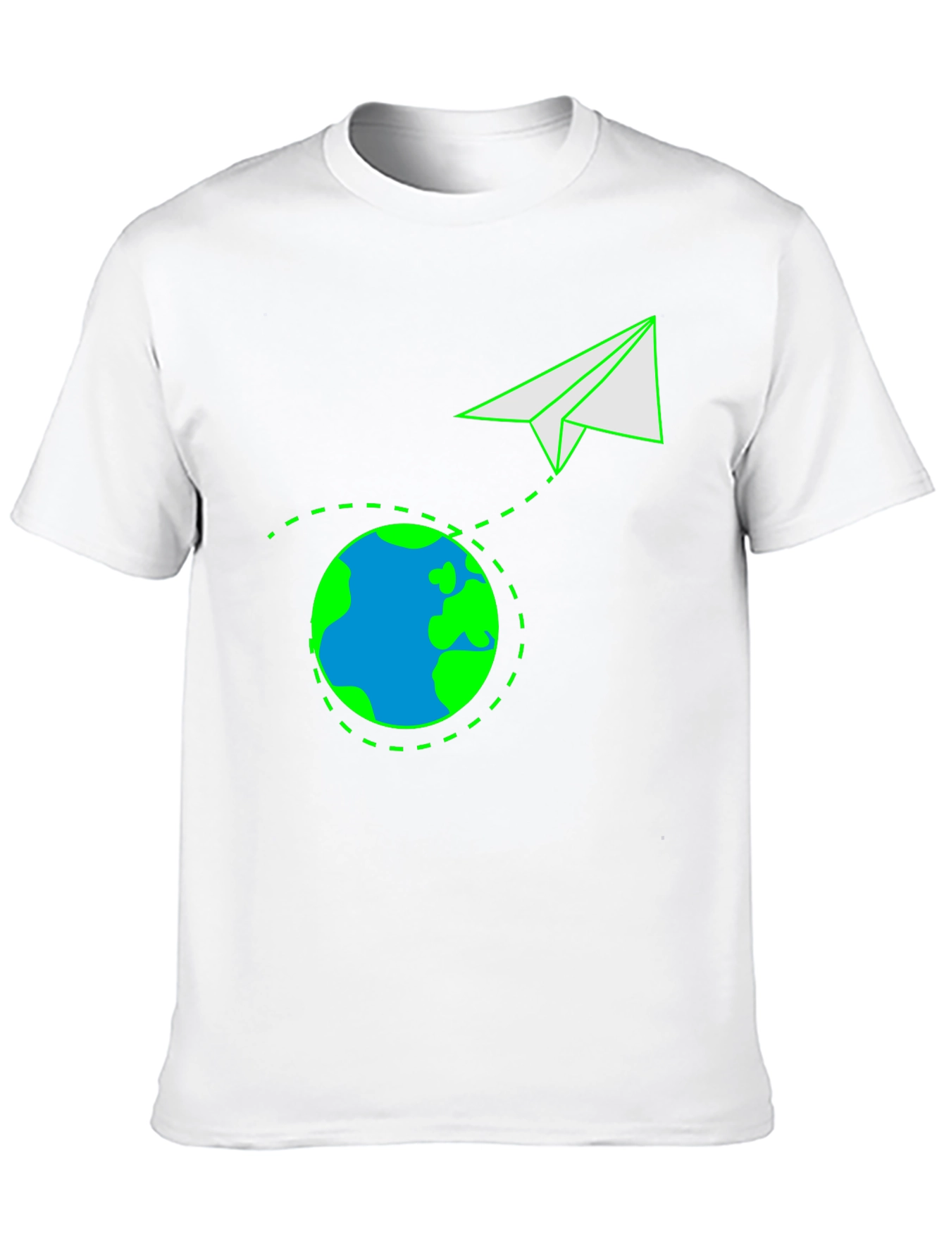 Around the World Paper Airplane T-Shirt