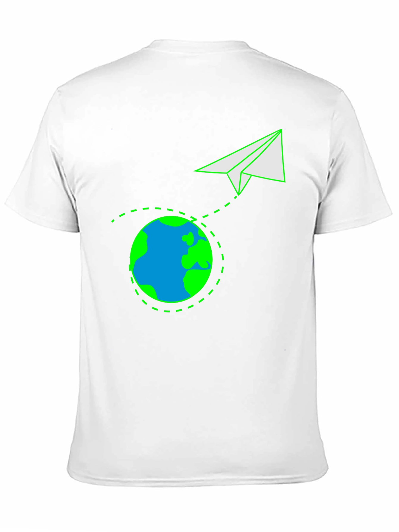 Around the World Paper Airplane T-Shirt