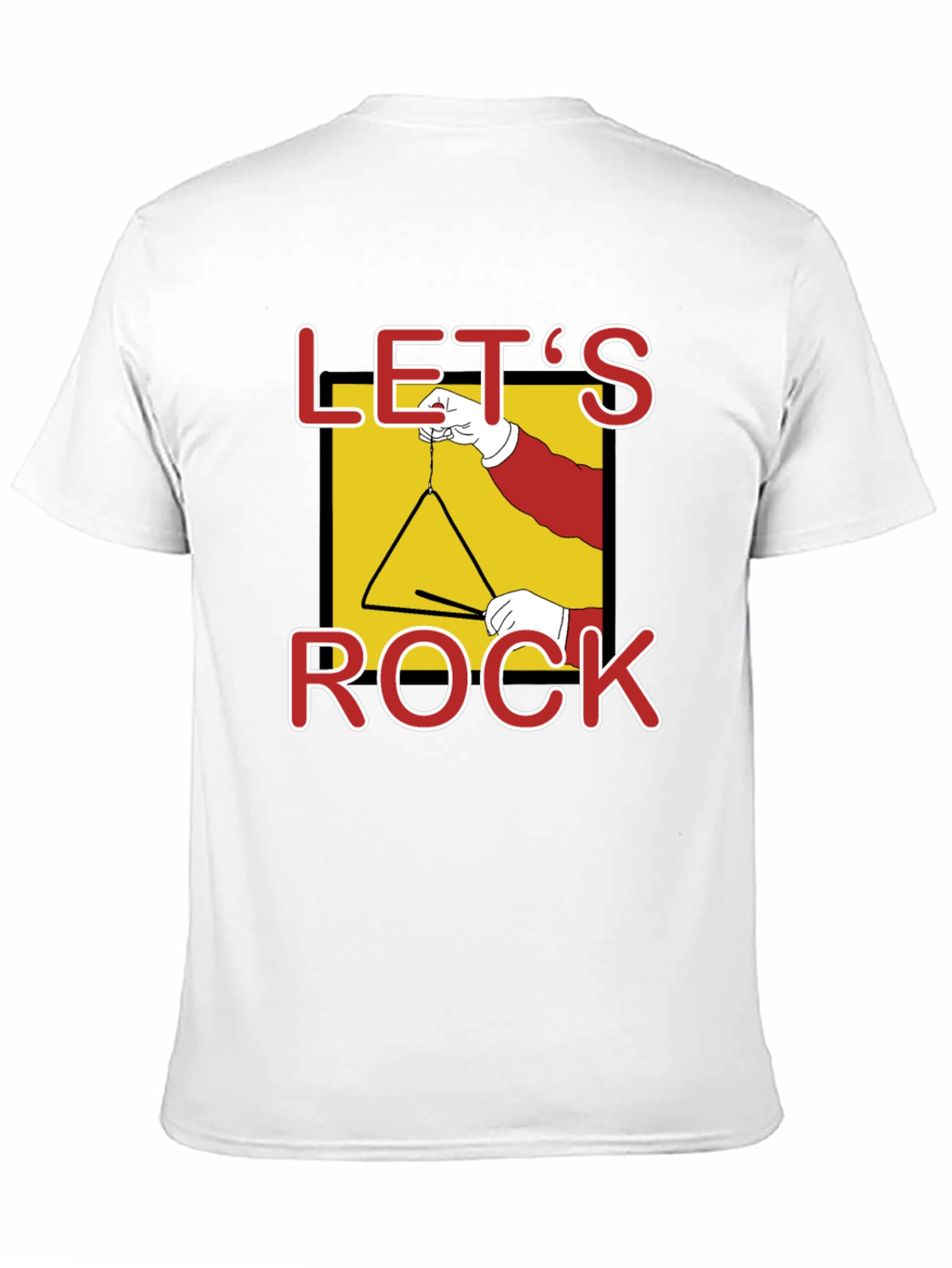 Lets Rock Triangle Music T-Shirt
