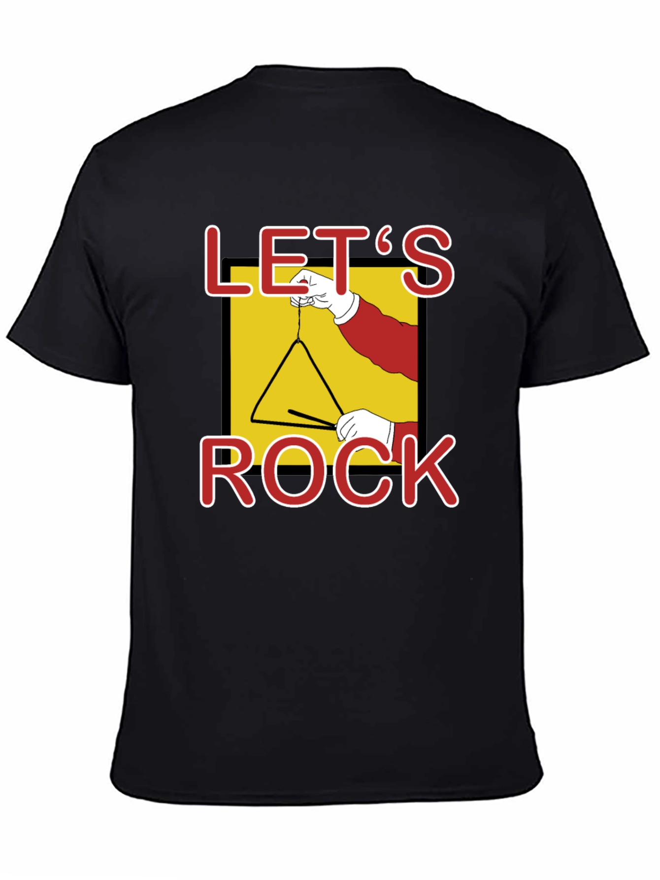Lets Rock Triangle Music T-Shirt