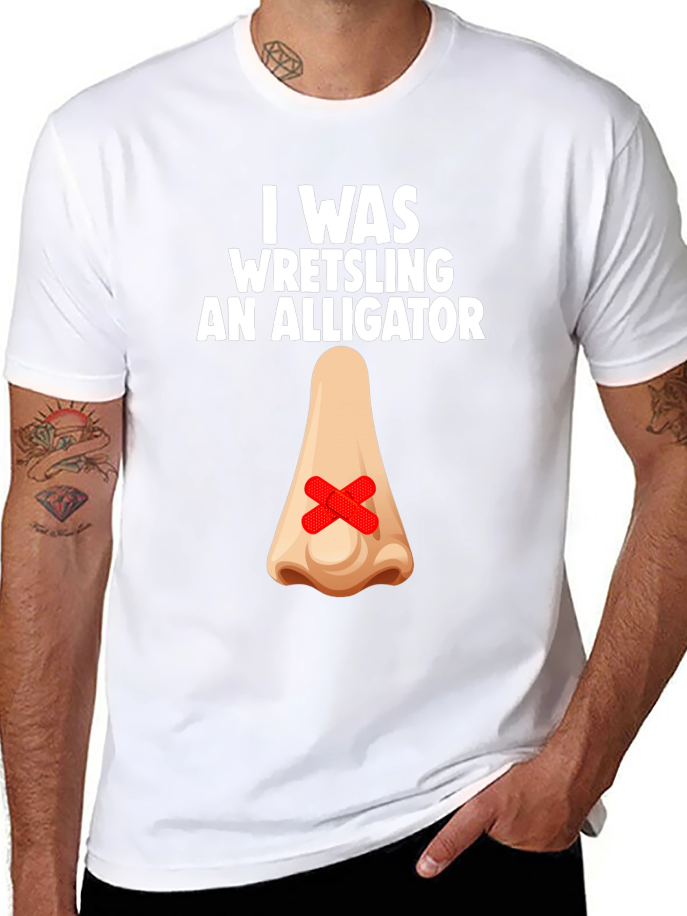 I Was Wrestling an Alligator T-Shirt