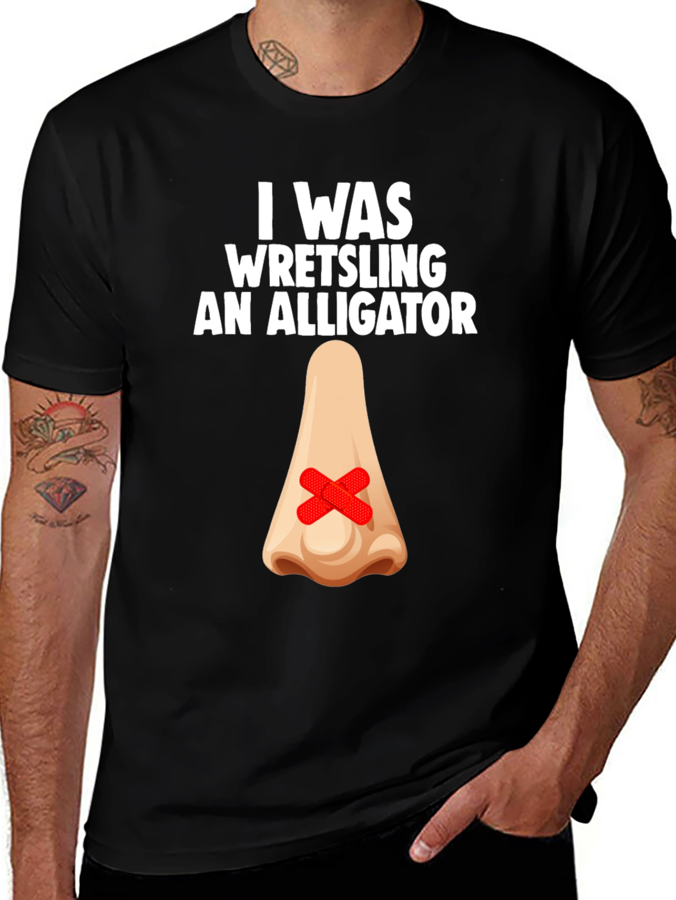 I Was Wrestling an Alligator T-Shirt