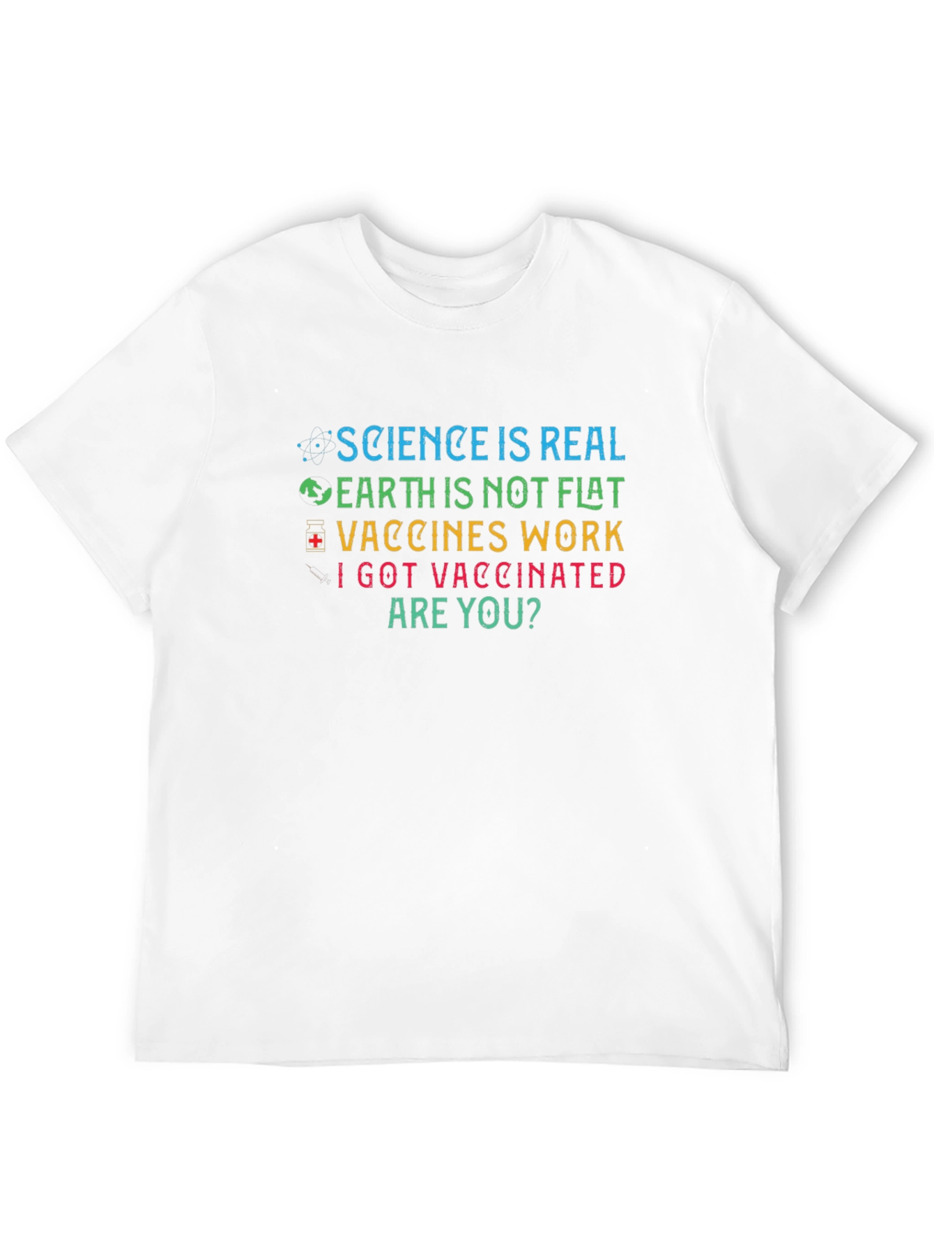 Science is Real Graphic T-Shirt