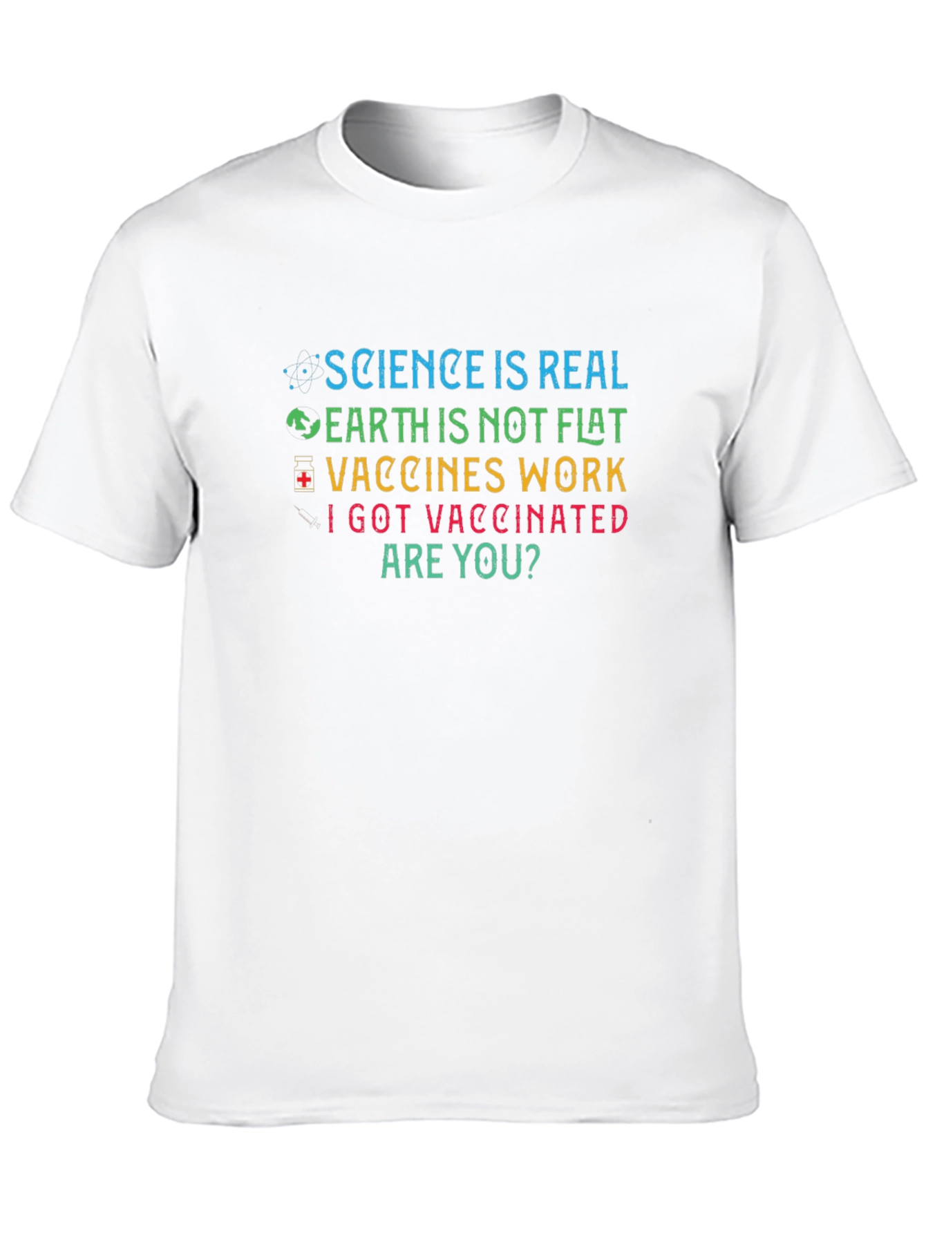 Science is Real Graphic T-Shirt
