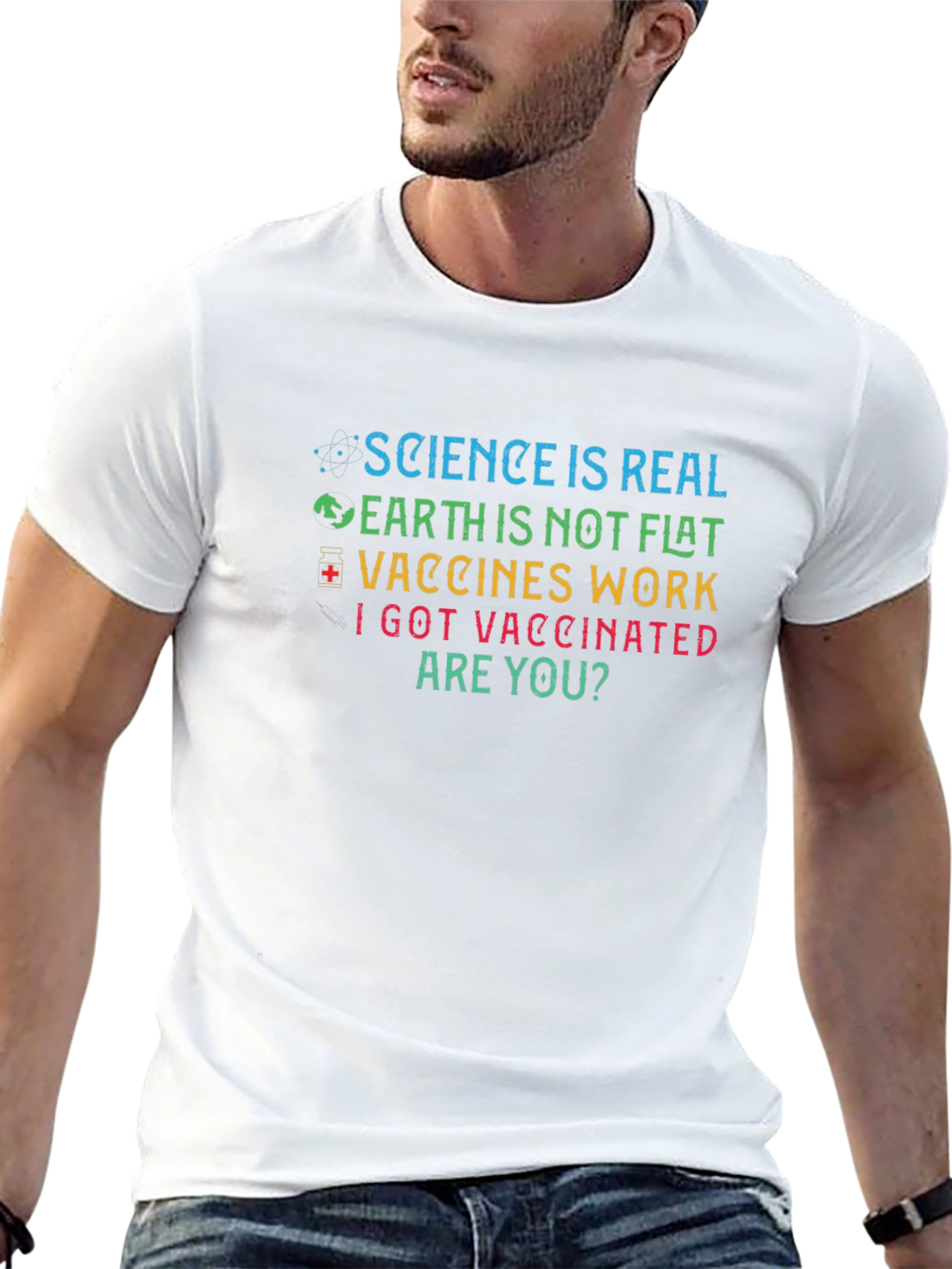 Science is Real Graphic T-Shirt