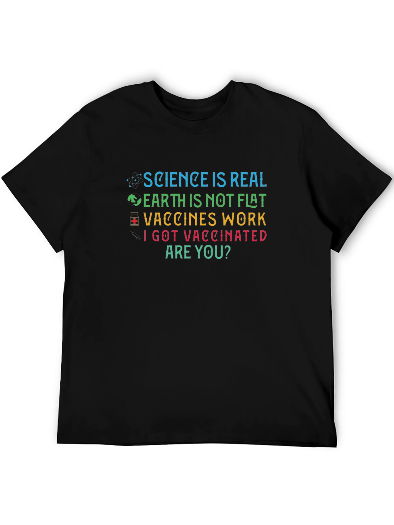 Science is Real Graphic T-Shirt