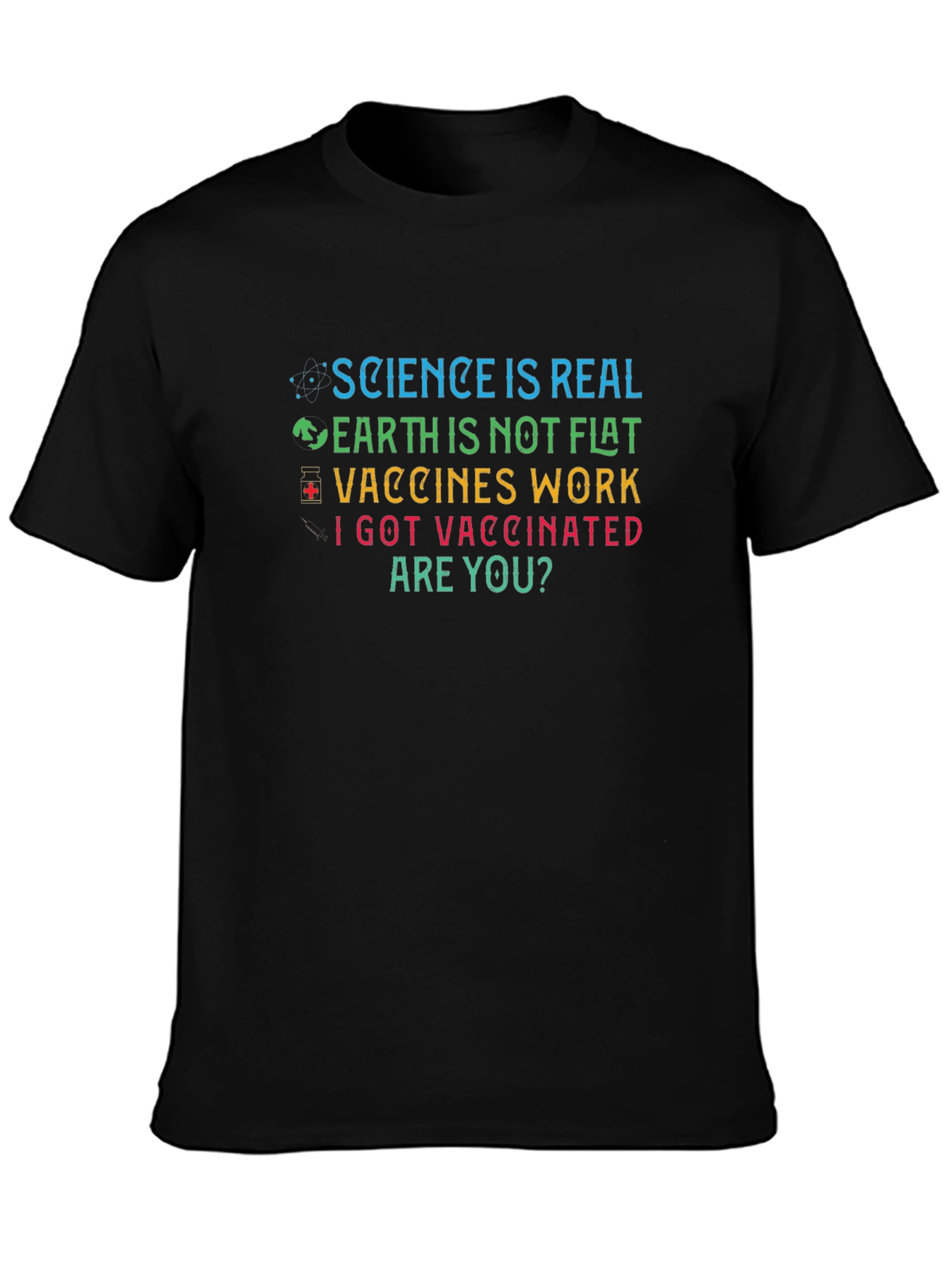 Science is Real Graphic T-Shirt