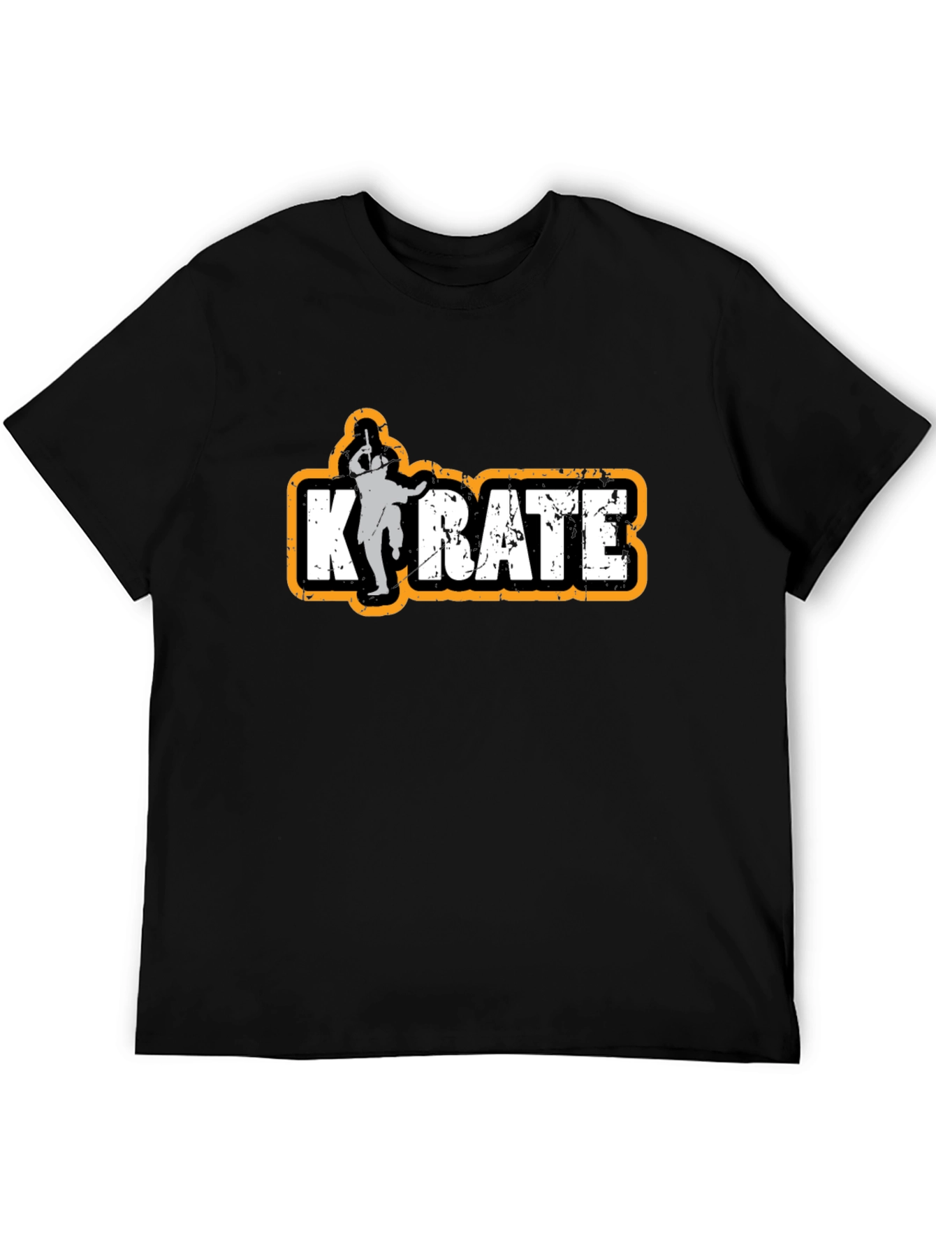 Karate Graphic Black T-Shirt Martial Arts