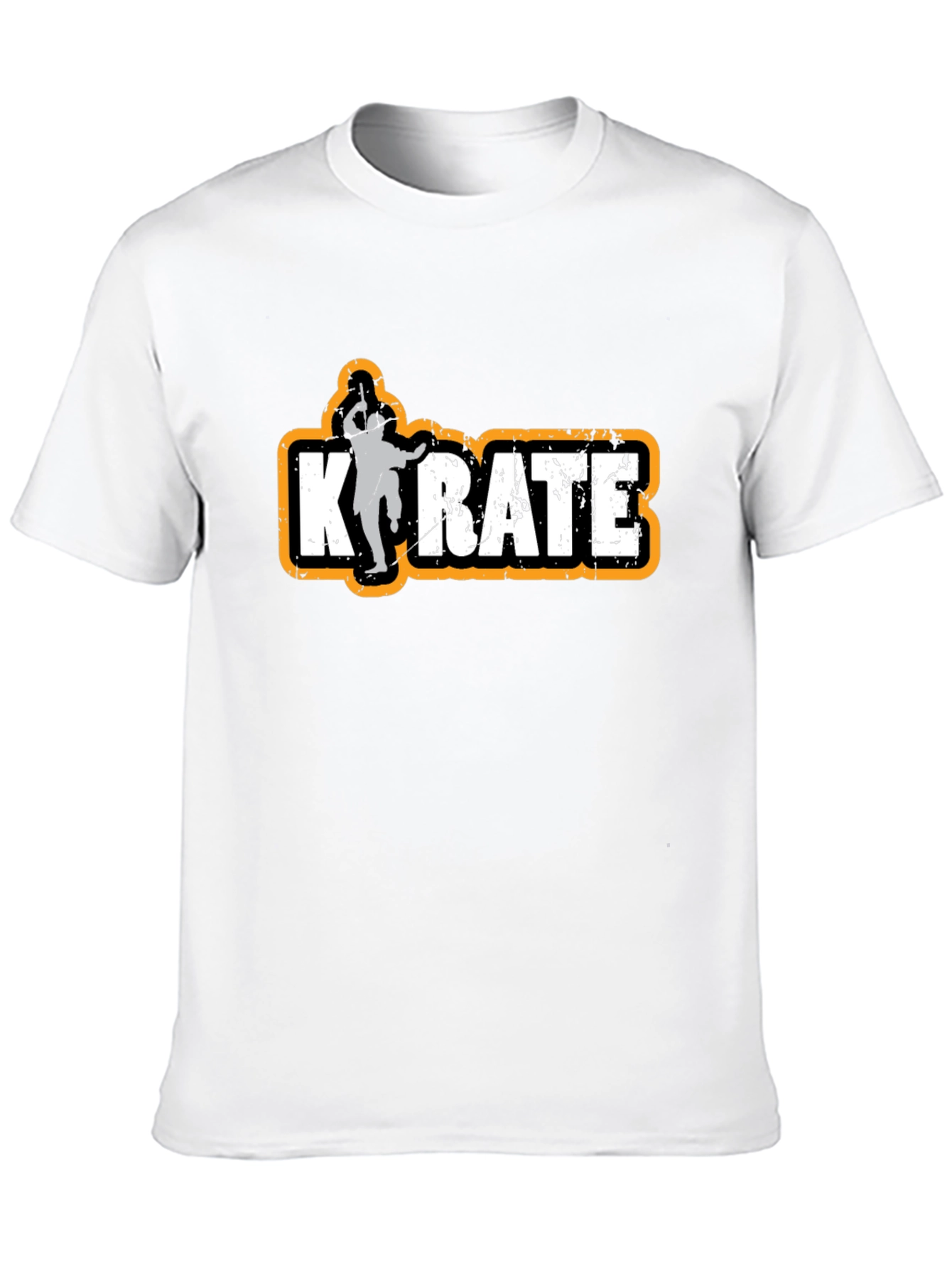 Karate Graphic Black T-Shirt Martial Arts