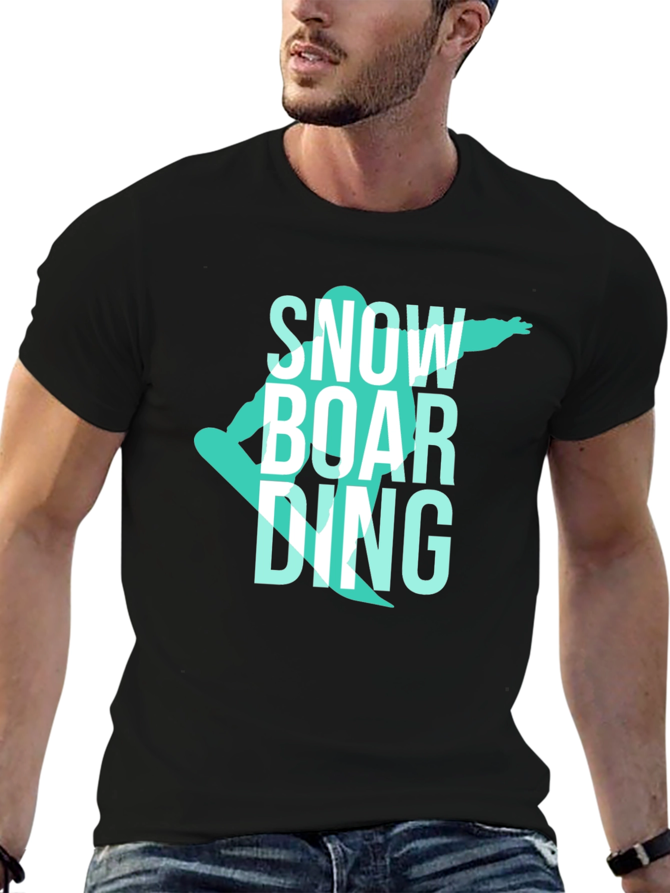 Snowboarding Graphic T-Shirt