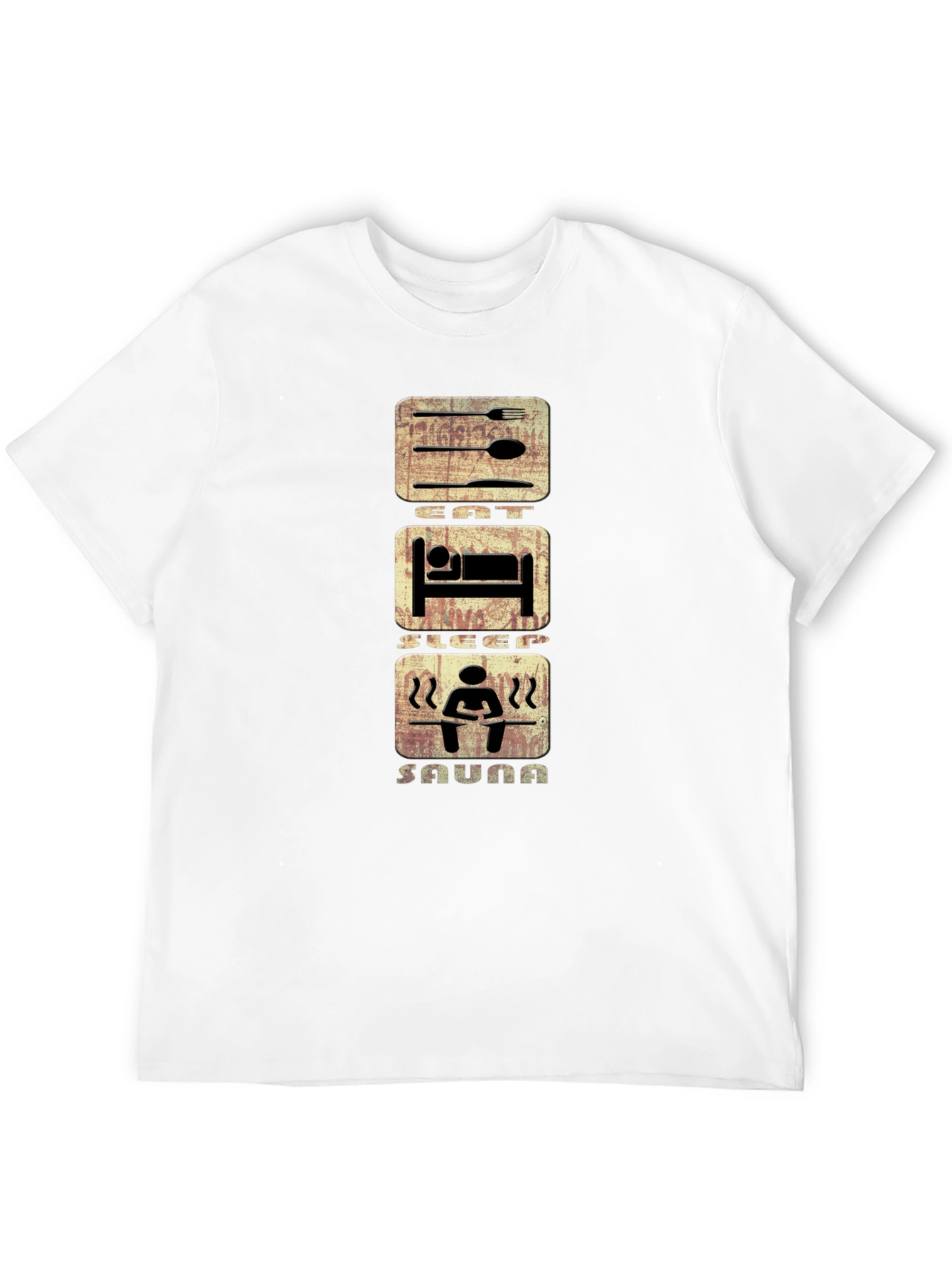 Eat Sleep Sauna Graphic Tee