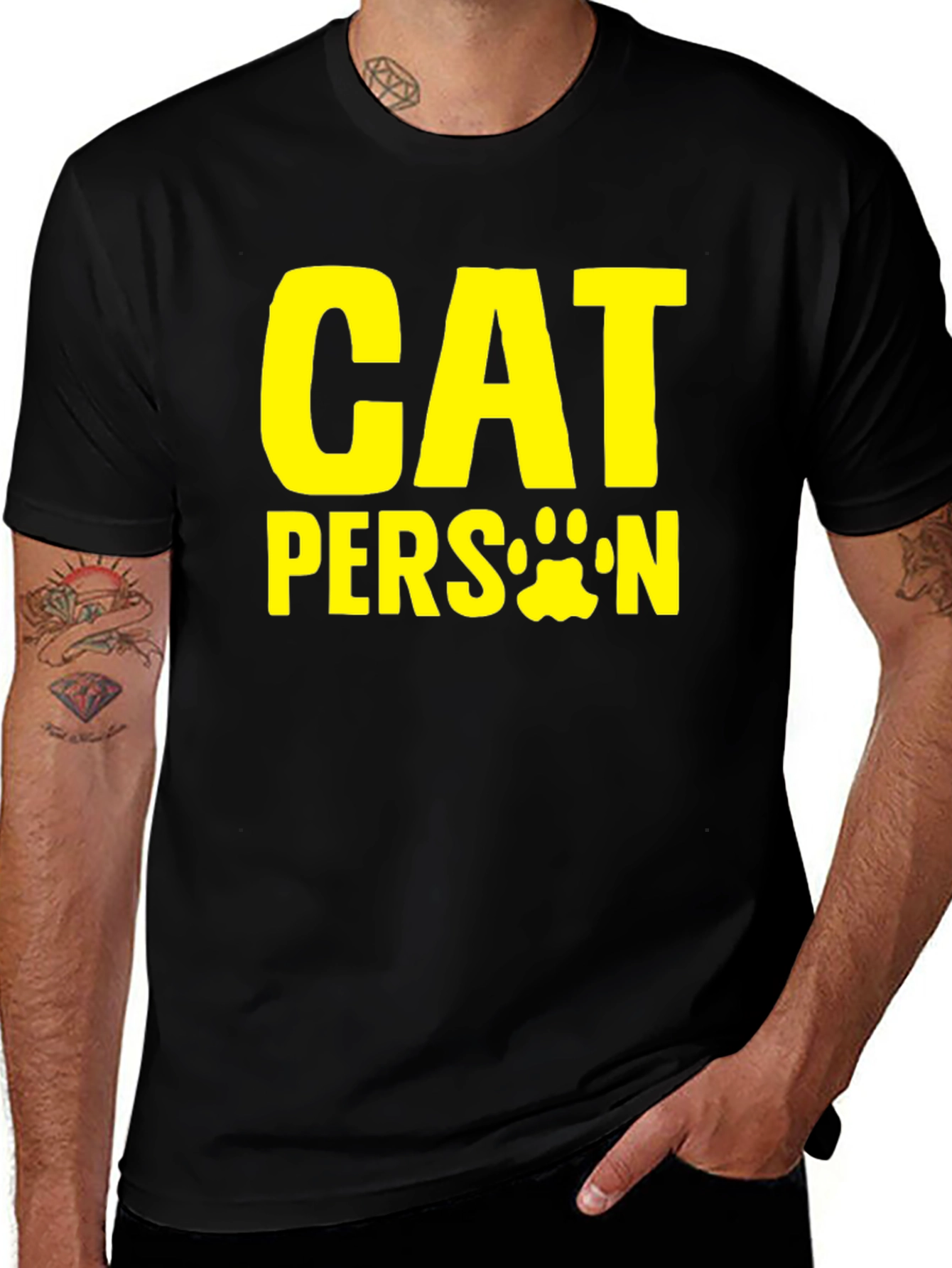 Cat Person T-Shirt - Funny Pet Lover Tee
