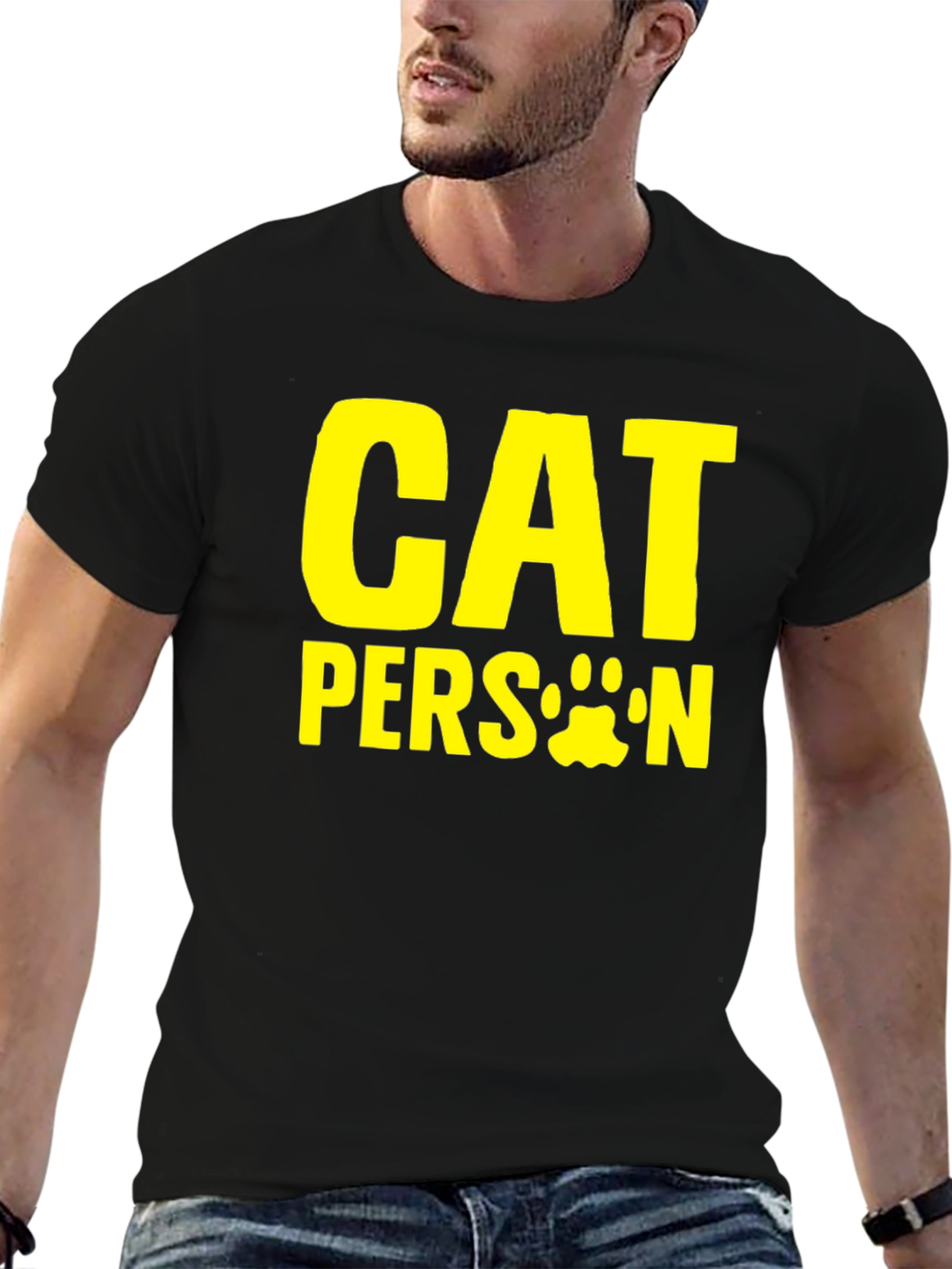 Cat Person T-Shirt - Funny Pet Lover Tee
