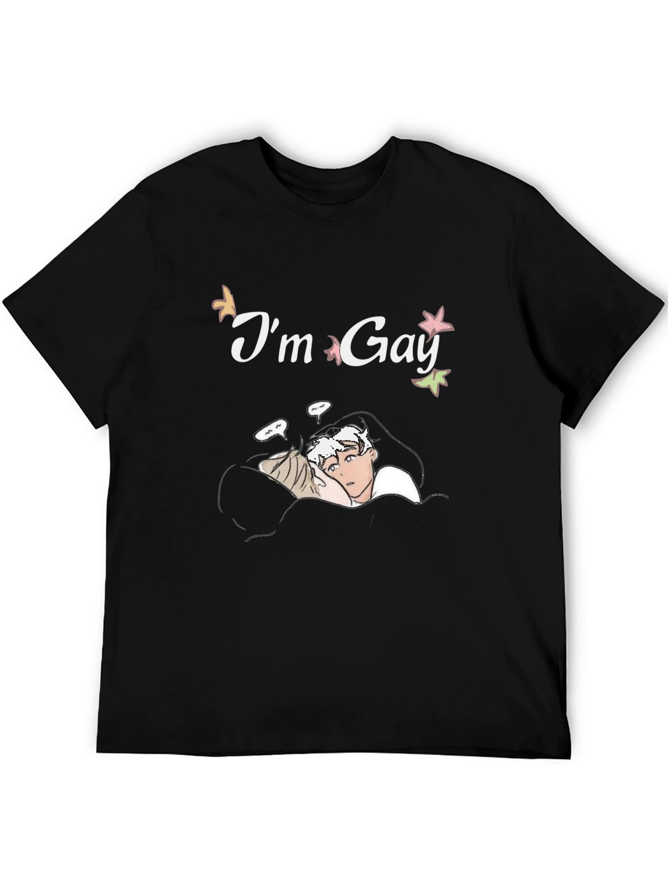 Im Gay T-Shirt - Black Cotton Blend