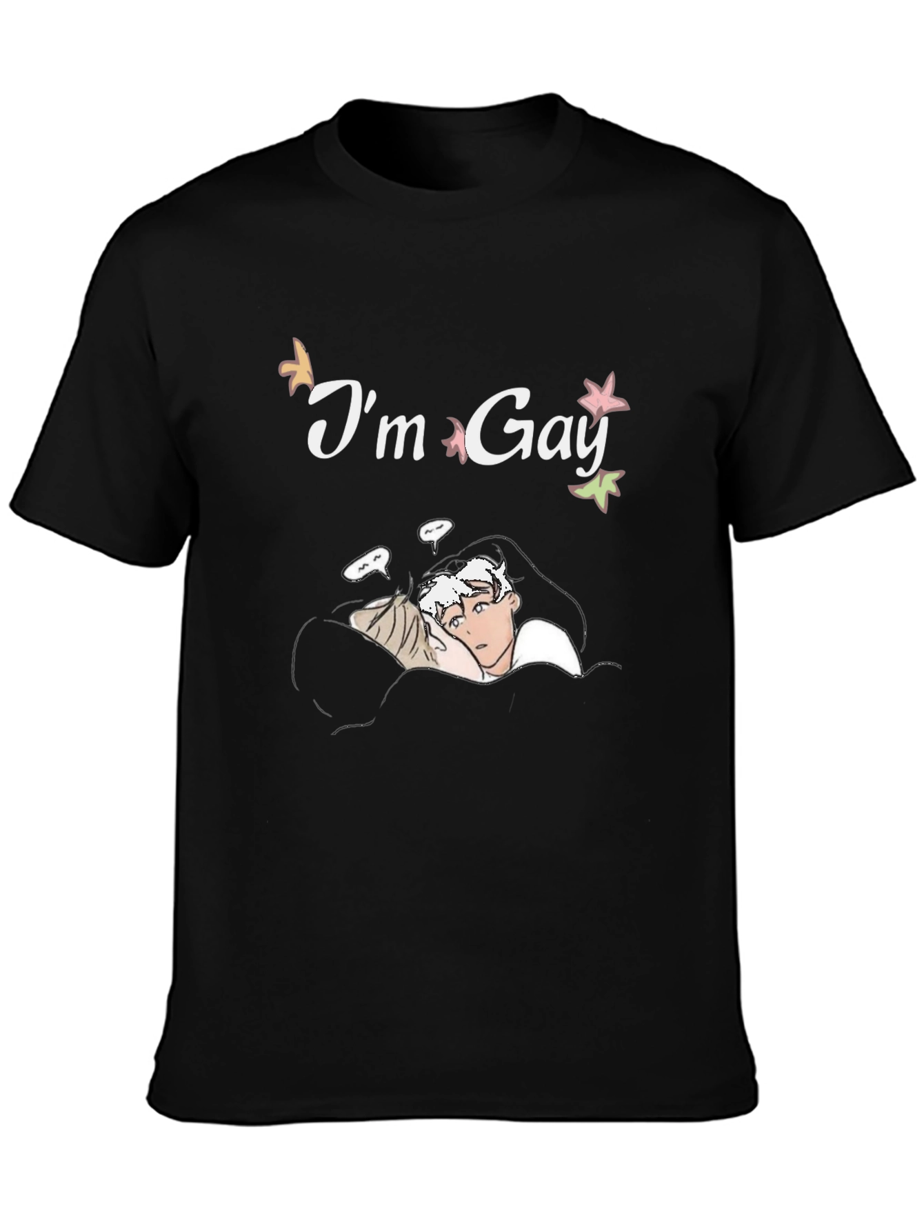 Im Gay T-Shirt - Black Cotton Blend