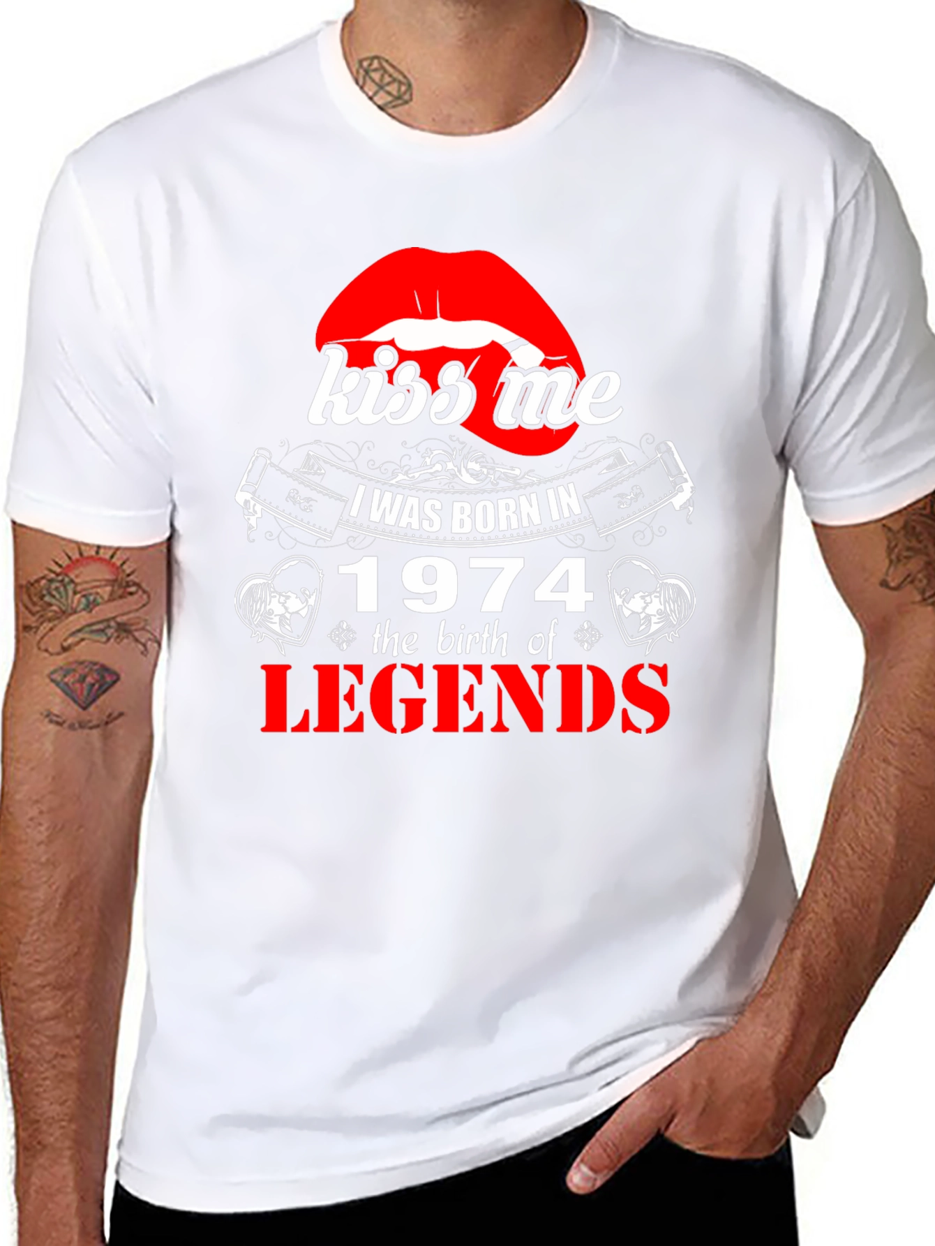 Kiss Me 1974 Legends Graphic T-Shirt