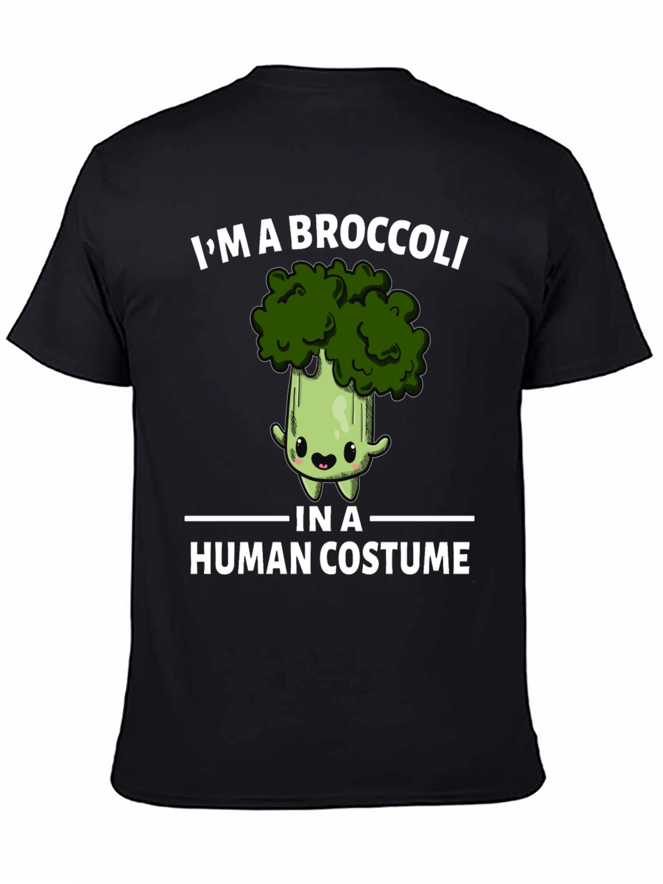 Broccoli in Human Costume Graphic Tee