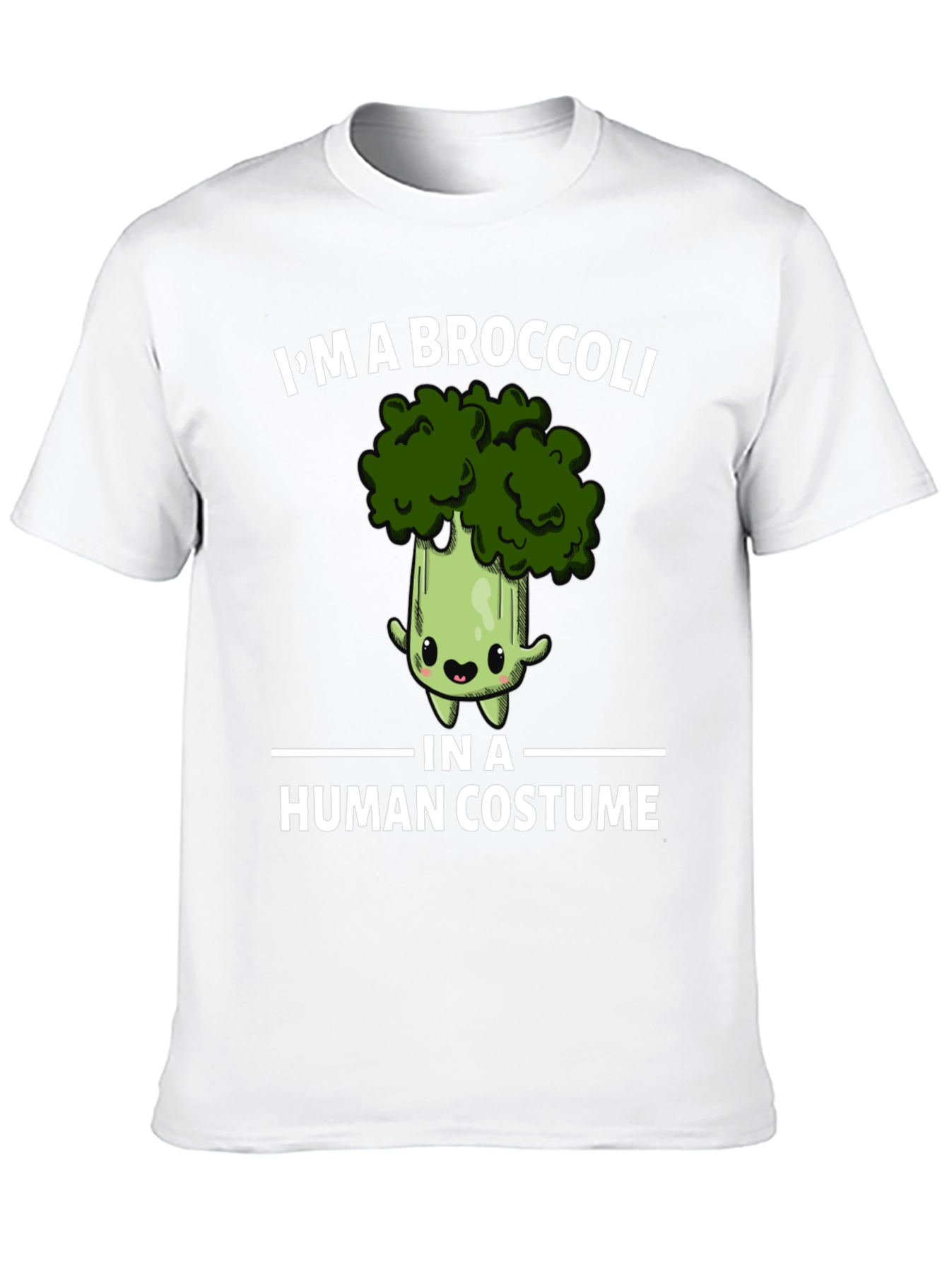 Broccoli in Human Costume Graphic Tee