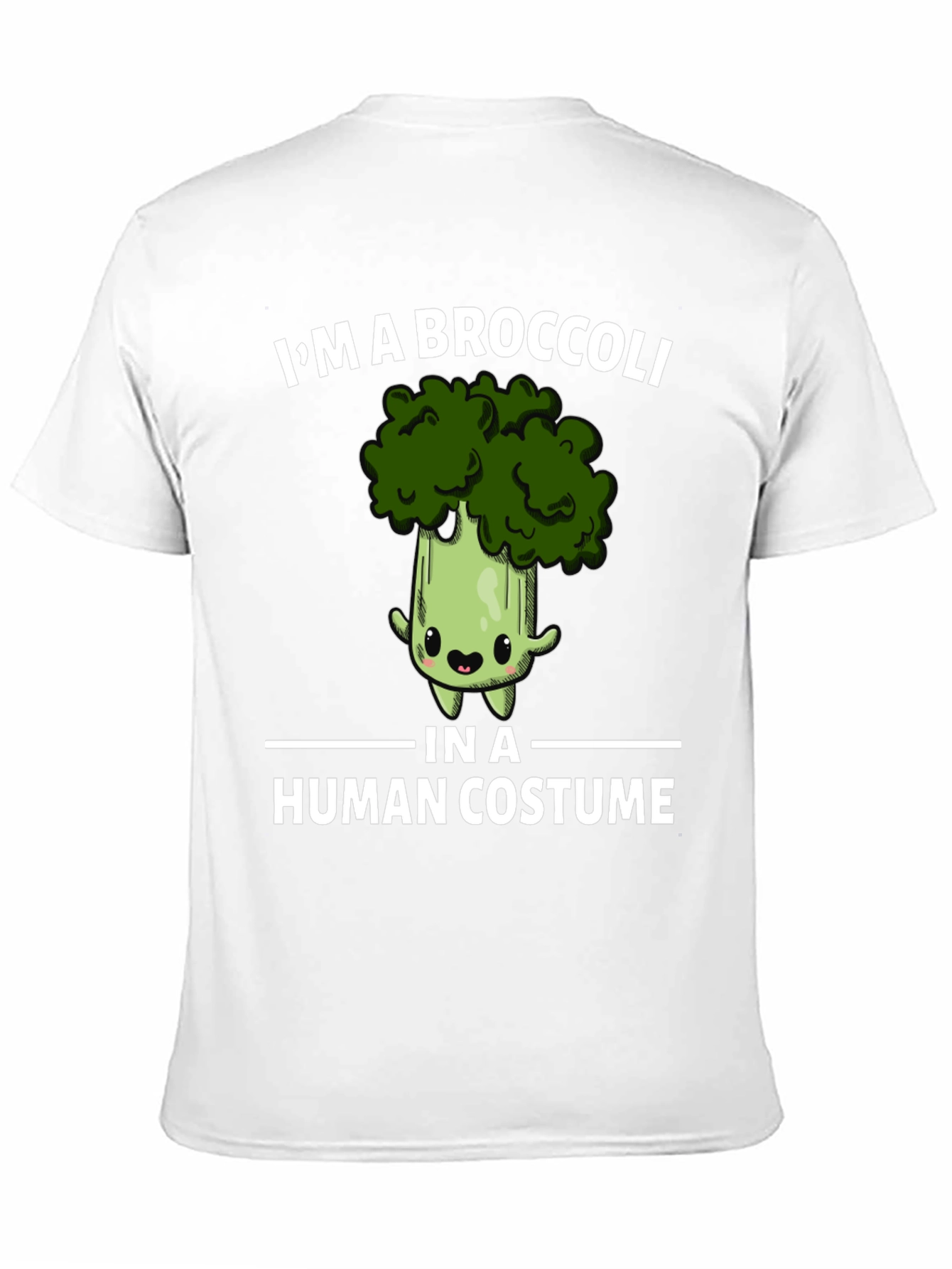 Broccoli in Human Costume Graphic Tee
