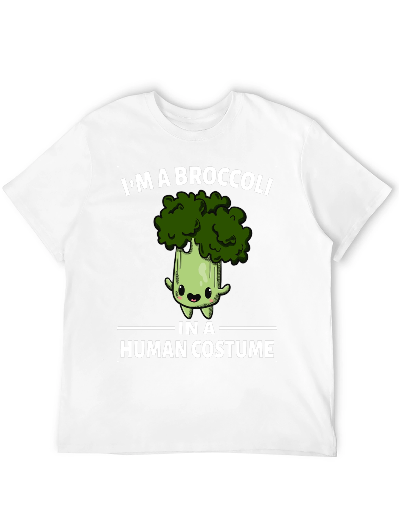 Broccoli in Human Costume Graphic Tee