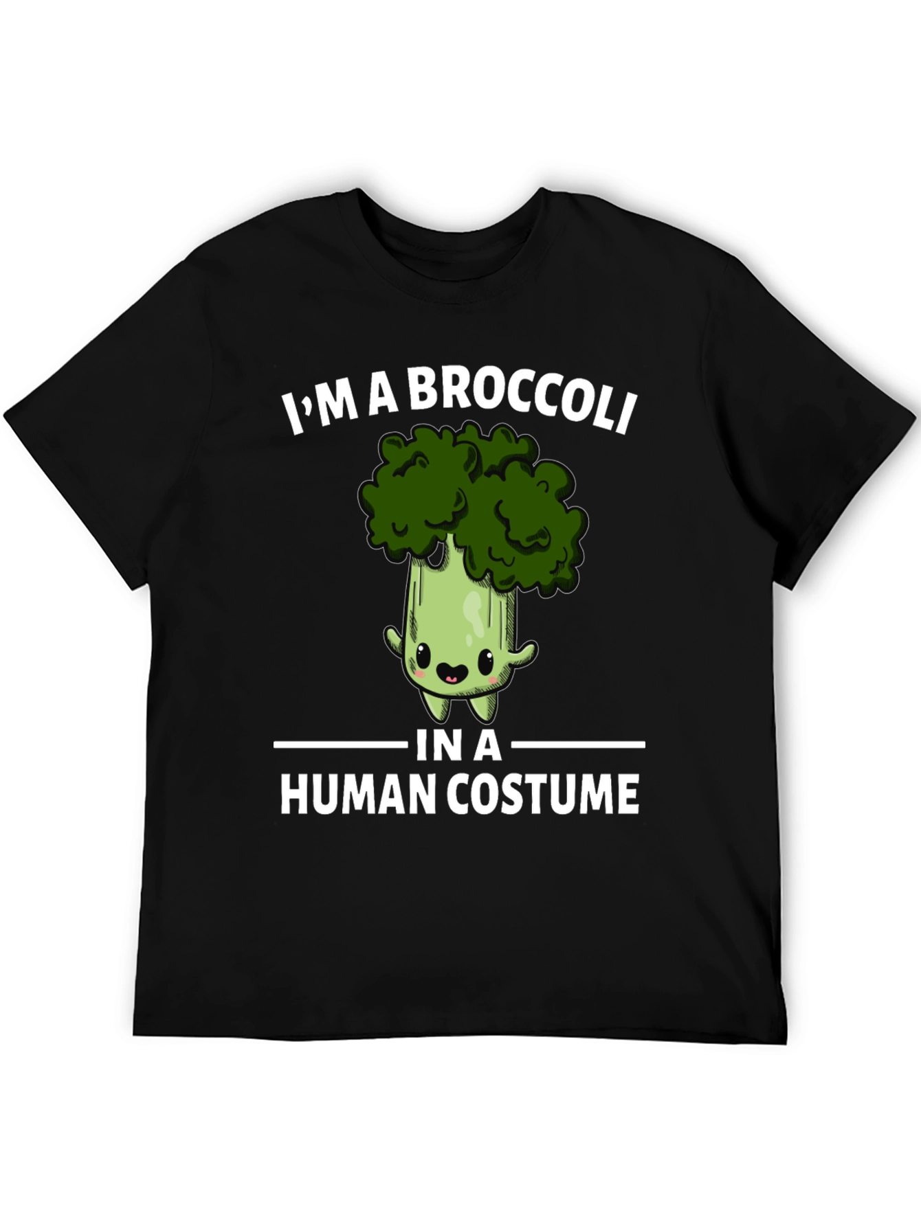 Broccoli in Human Costume Graphic Tee
