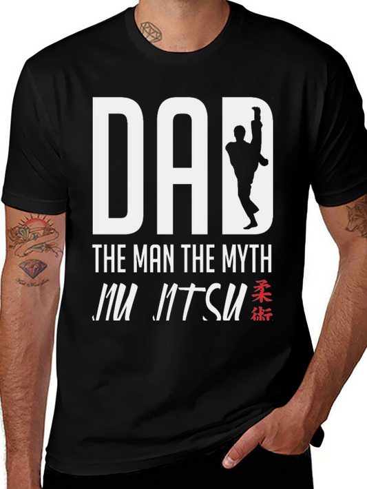Dad Jiu Jitsu T-Shirt - Man Myth Legend